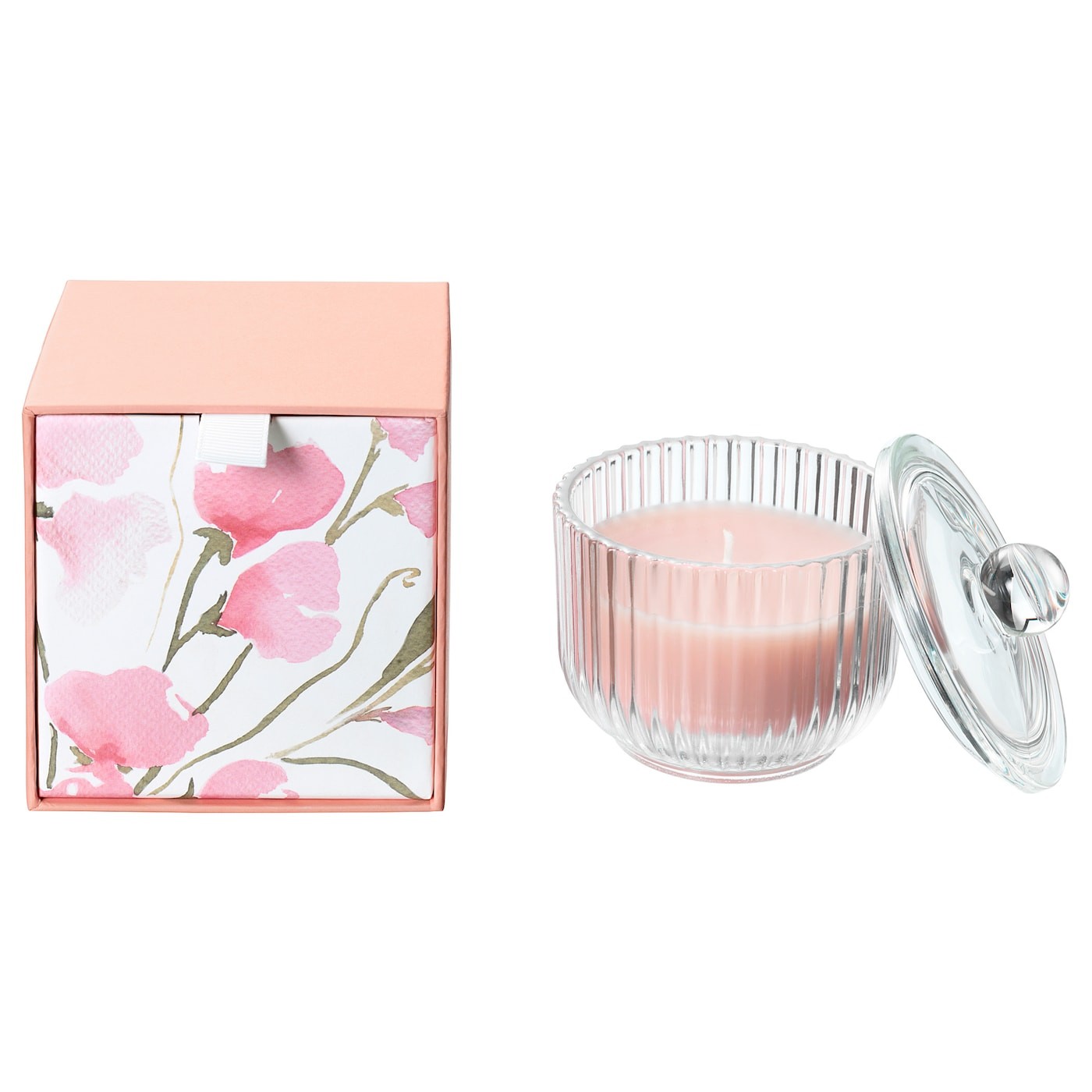 BLOMDOFT Scented candle in glass