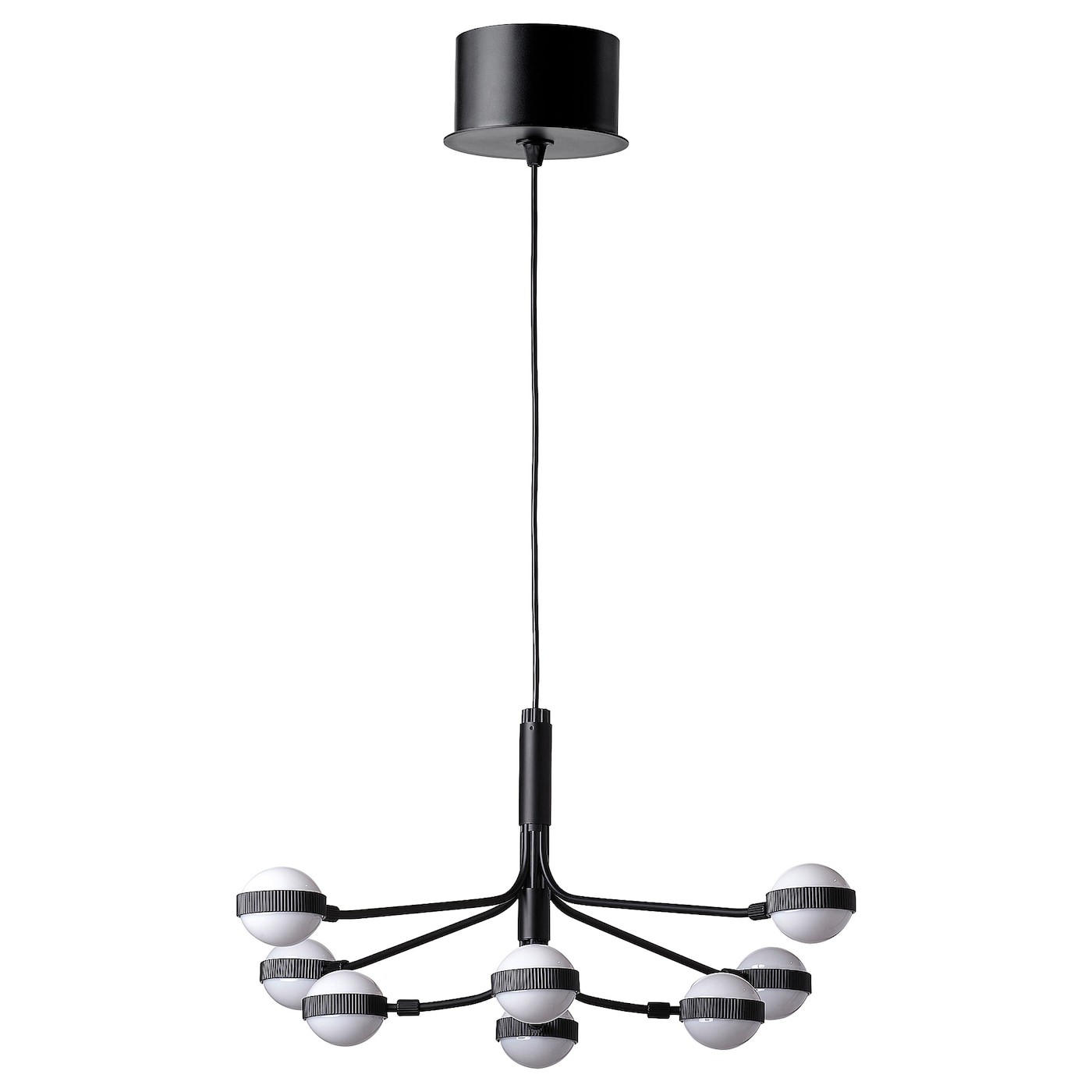 STORSLINGA LED chandelier, 8-armed