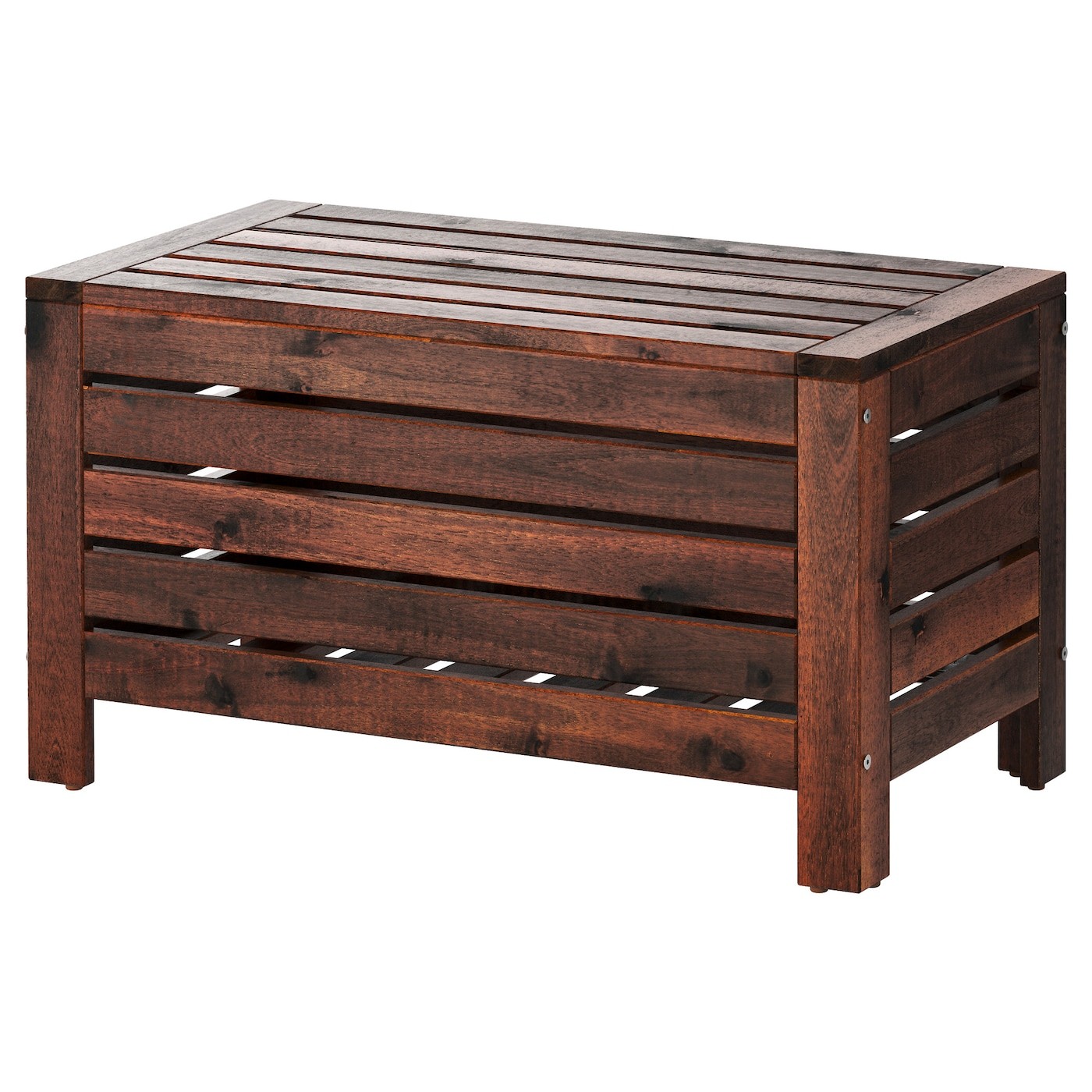 ÄPPLARÖ Storage bench, outdoor