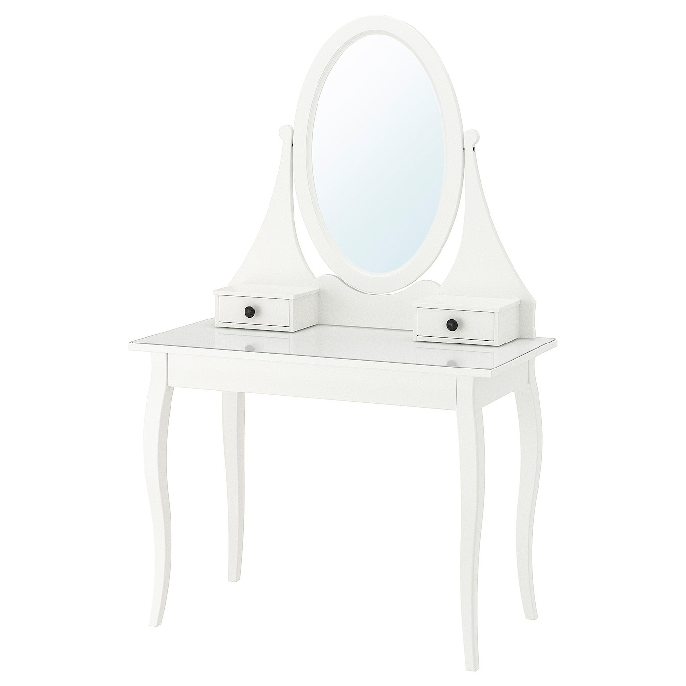 HEMNES Dressing table with mirror