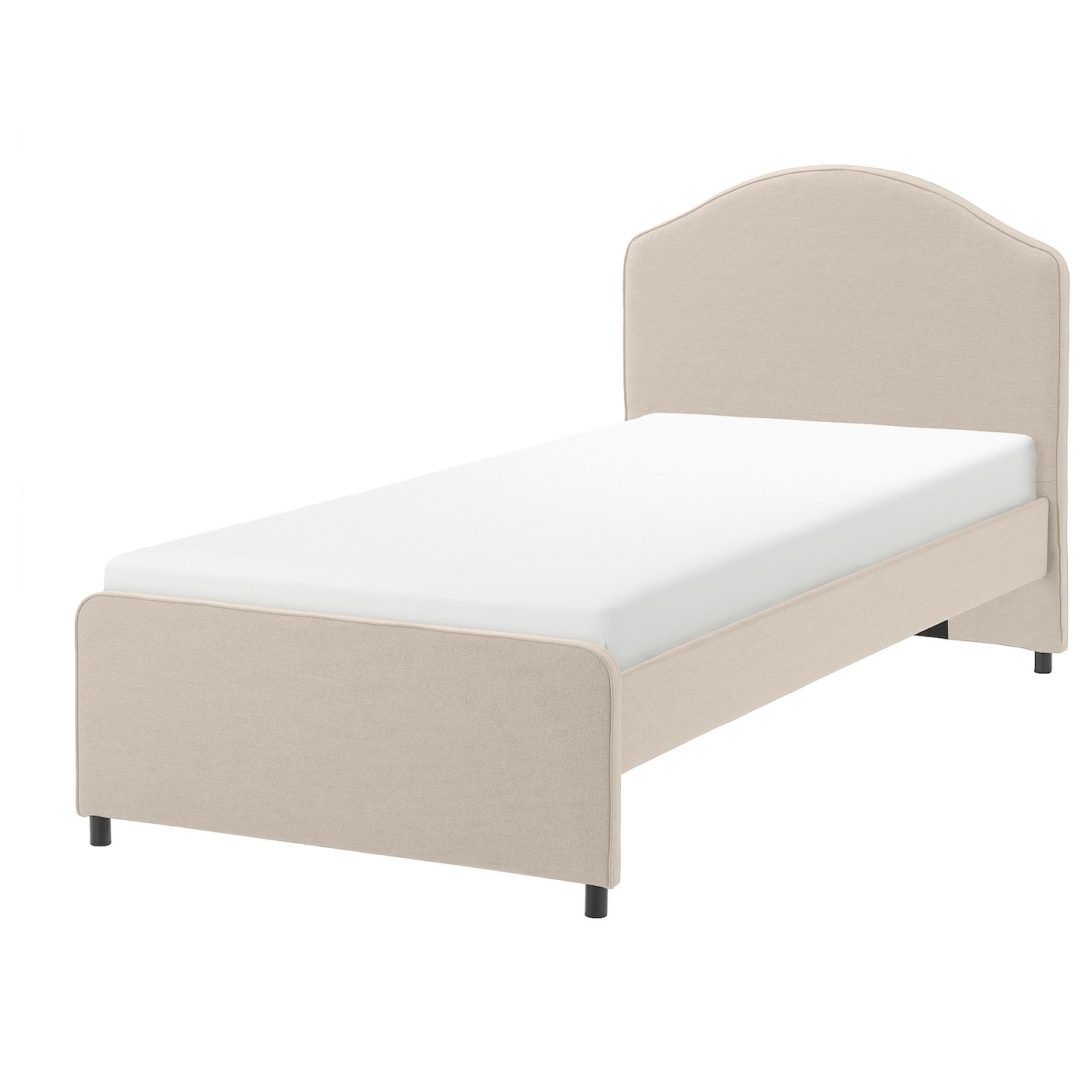 HAUGA Upholstered bed frame