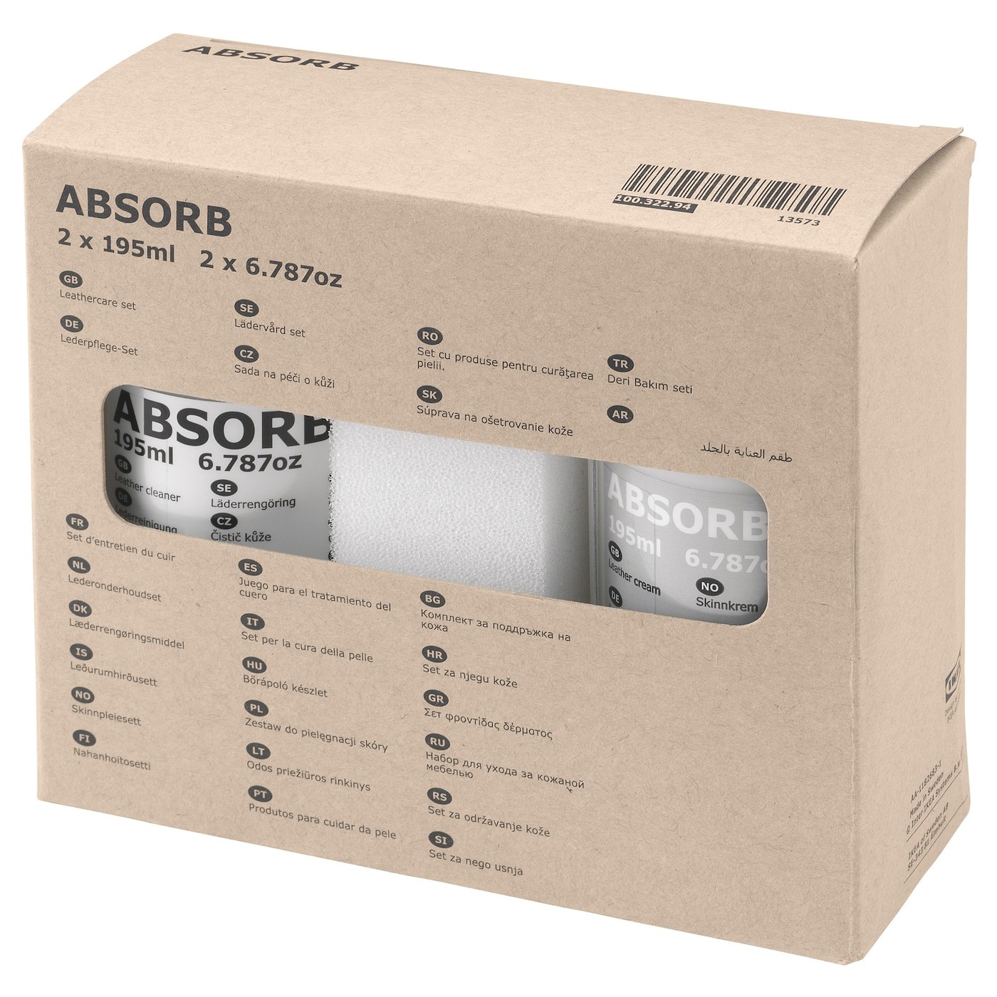 ABSORB Leathercare set