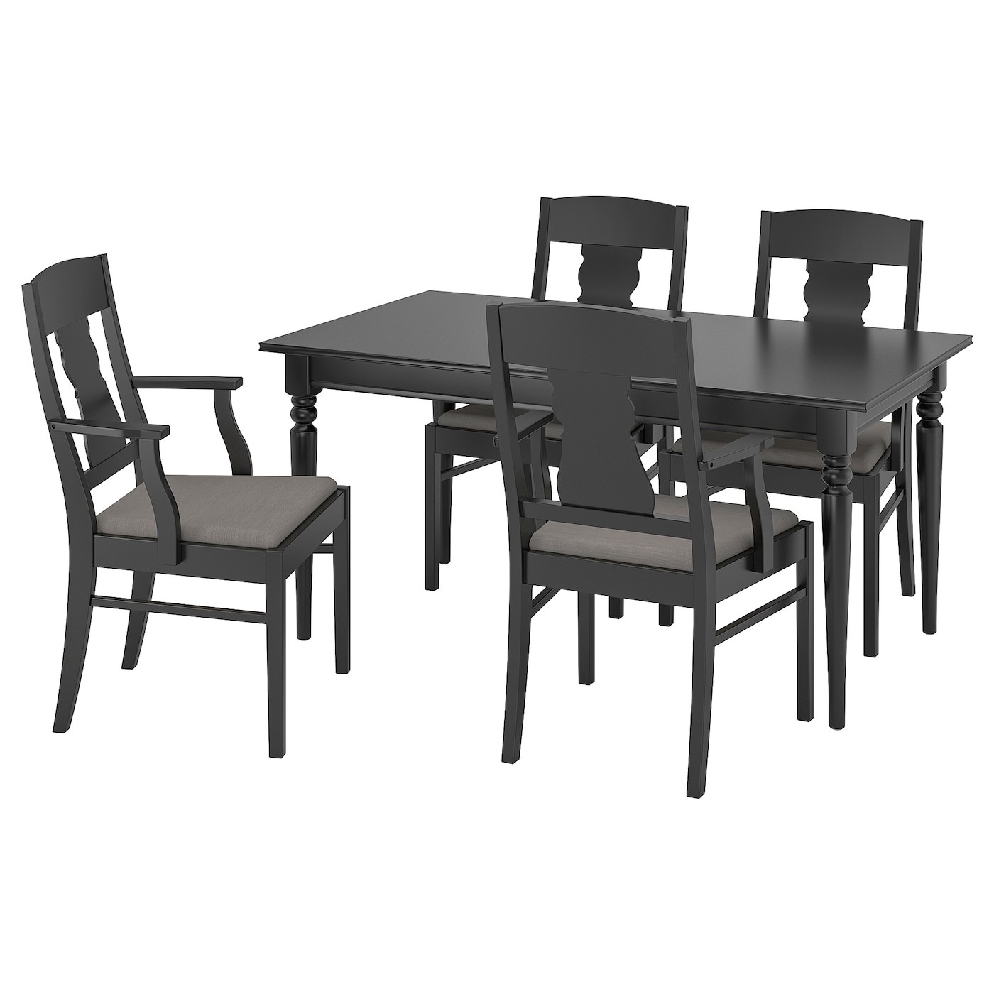 INGATORP / INGOLF Table and 4 chairs