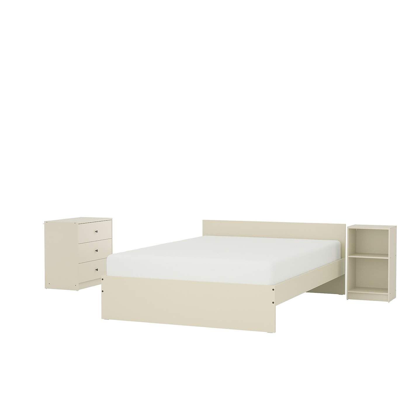 GURSKEN Bedroom furniture, set of 3