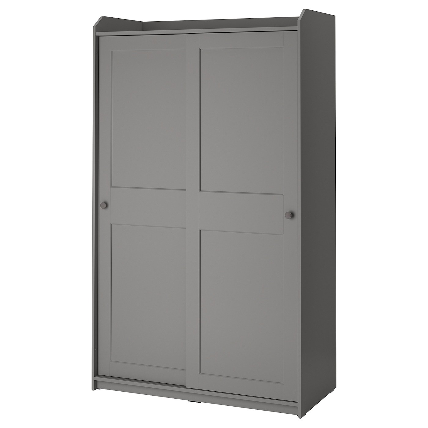 HAUGA Wardrobe with sliding doors