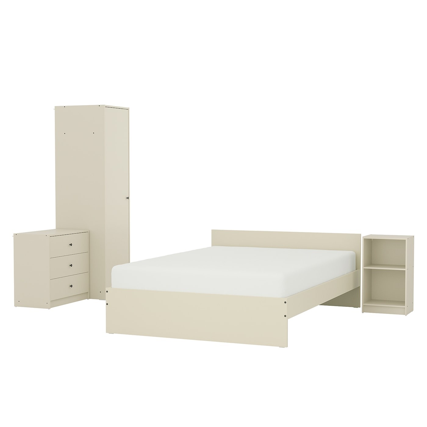 GURSKEN Bedroom furniture, set of 4