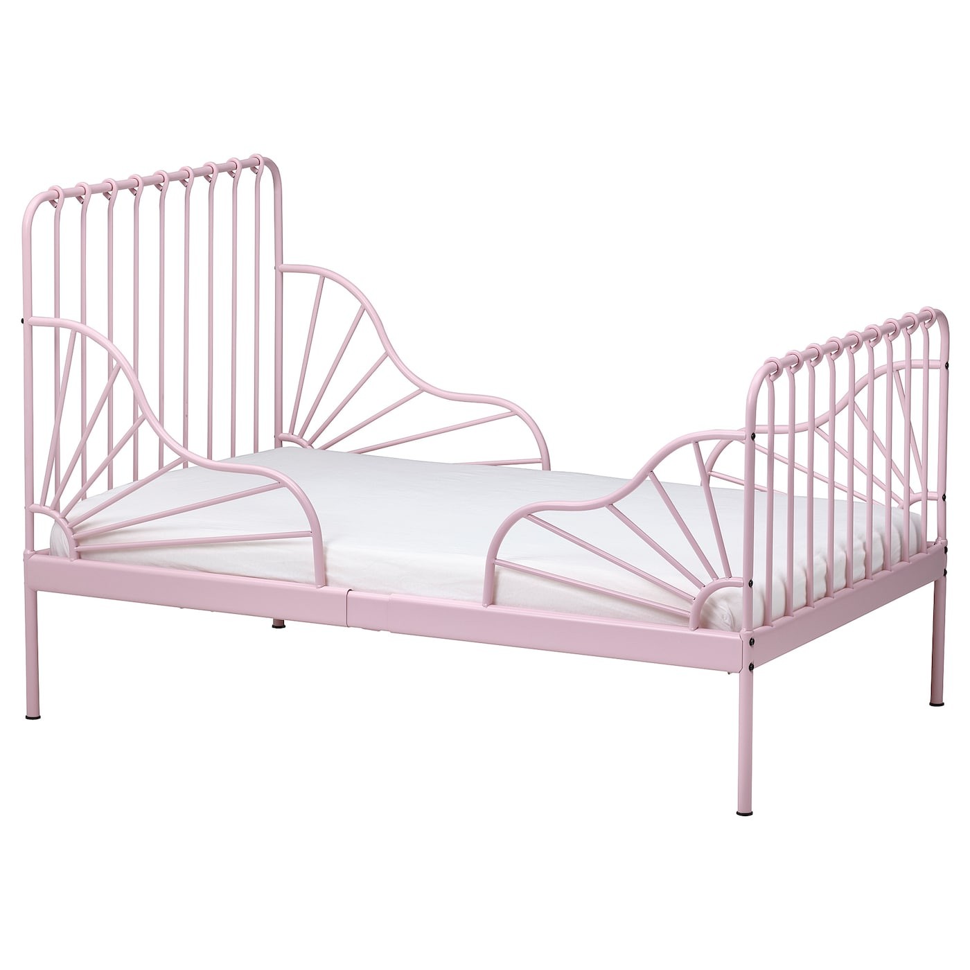 MINNEN Ext bed frame with slatted bed base