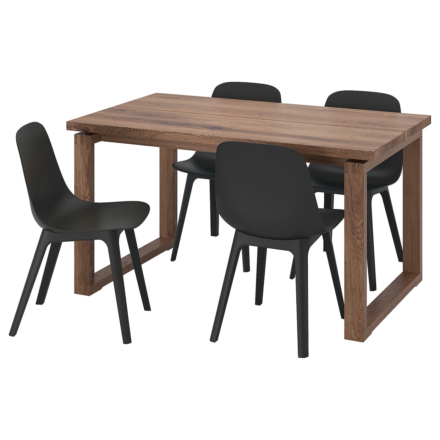 MÖRBYLÅNGA / ODGER Table and 4 chairs