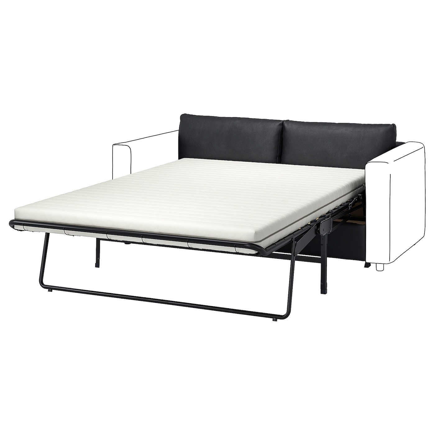 VIMLE Frame, 2-seat sofa-bed section