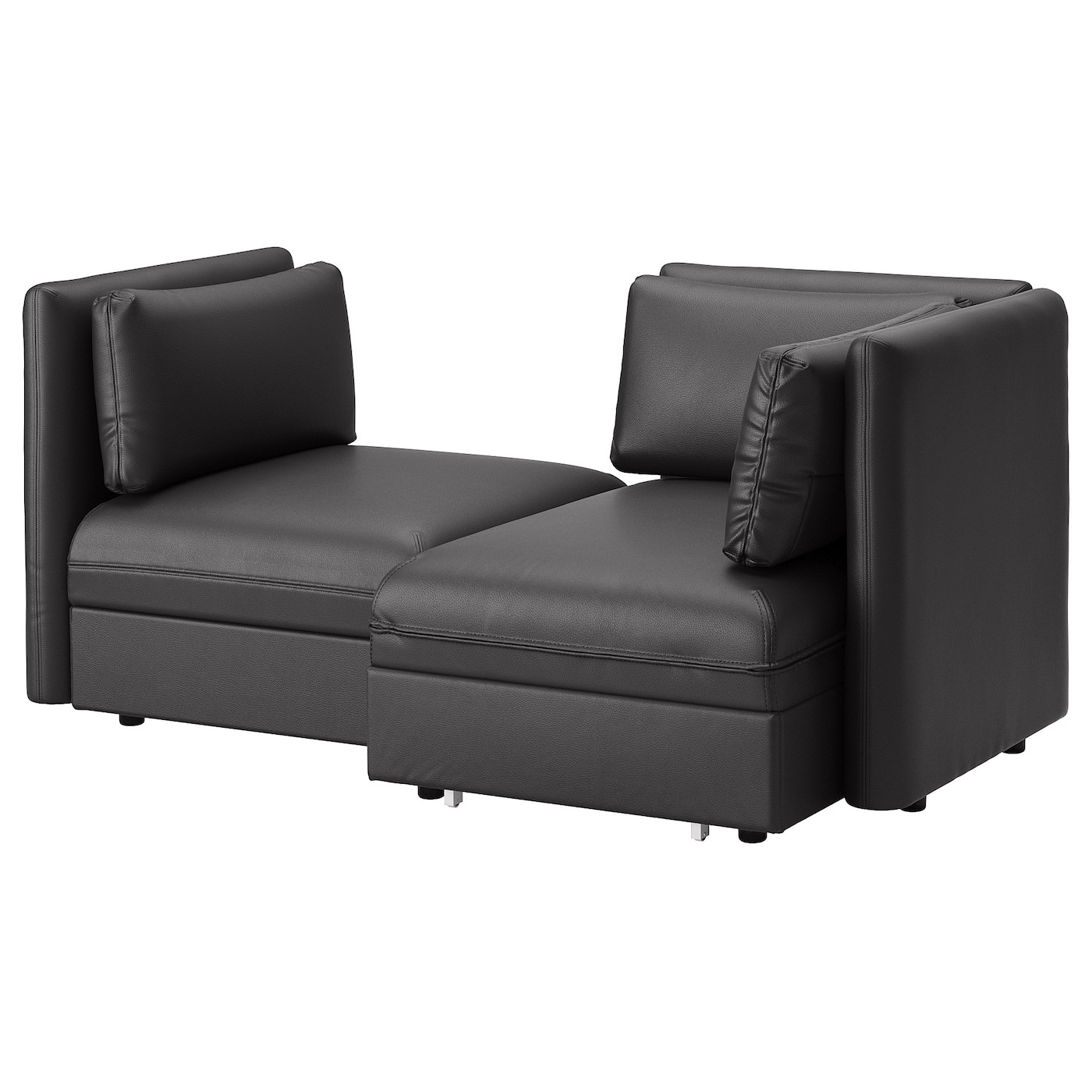 VALLENTUNA 2-seat modular sofa with sofa-bed