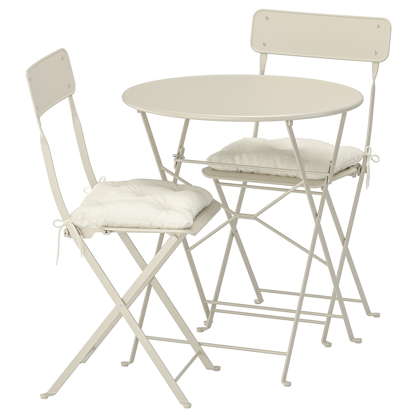 SALTHOLMEN Table+2 folding chairs, outdoor