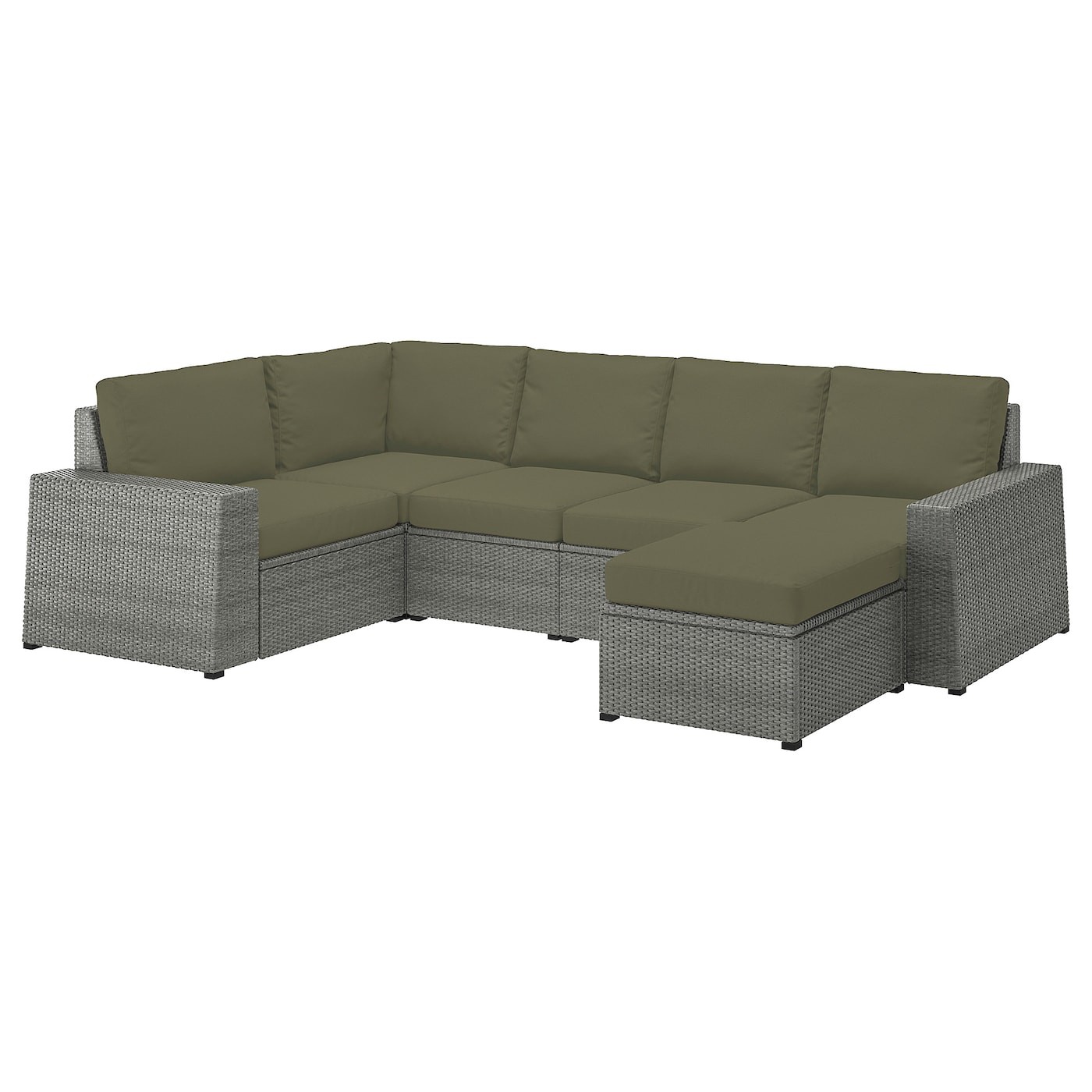 SOLLERÖN Modular corner sofa 4-seat, outdoor