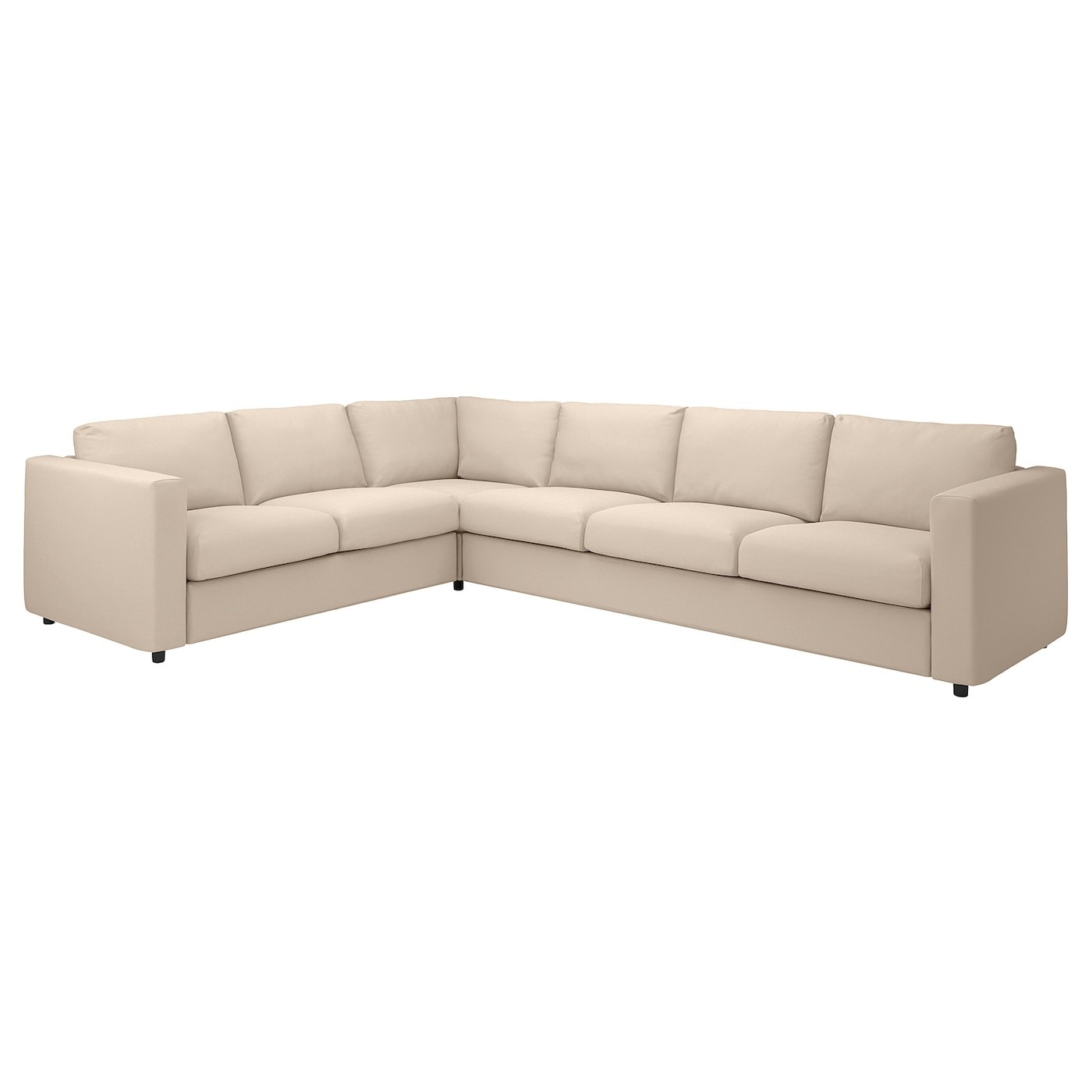 VIMLE Cvr crnr sofa-bed 5-seat w chs lng