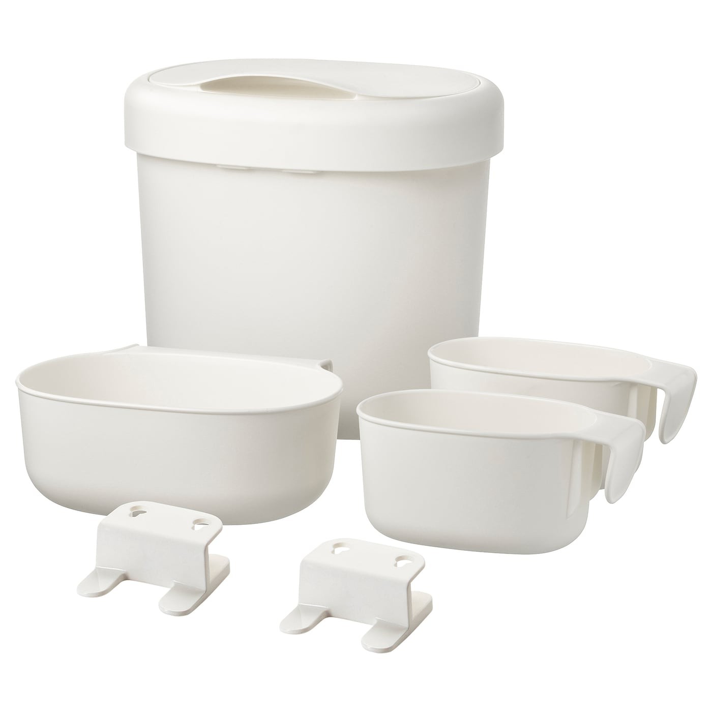 ÖNSKLIG Stor baskets changing tbl set of 4