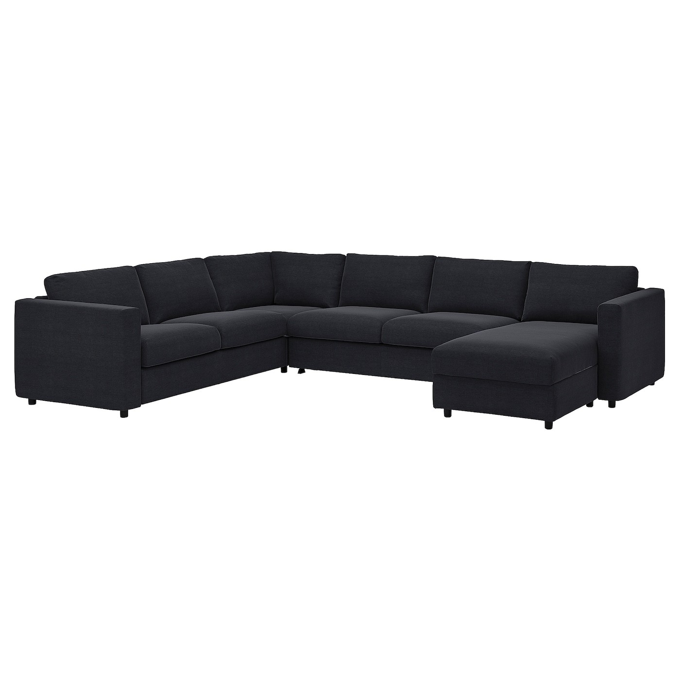 VIMLE Crnr sofa-bed, 5-seat w chaise lng