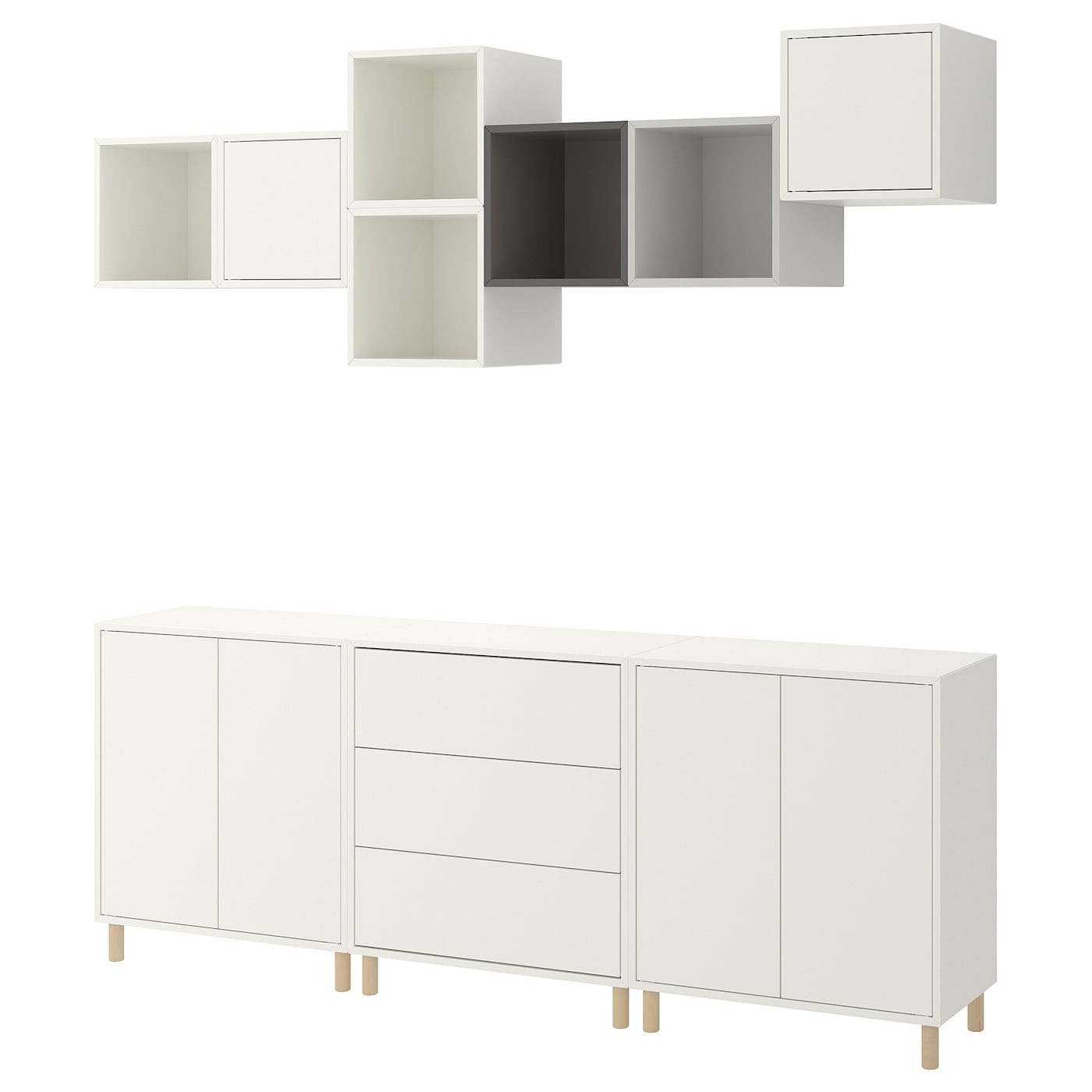 EKET Cabinet combination with legs