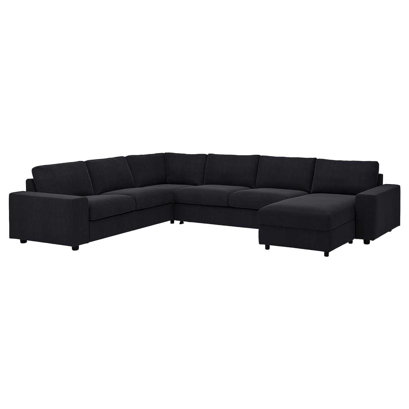 VIMLE Crnr sofa-bed, 5-seat w chaise lng