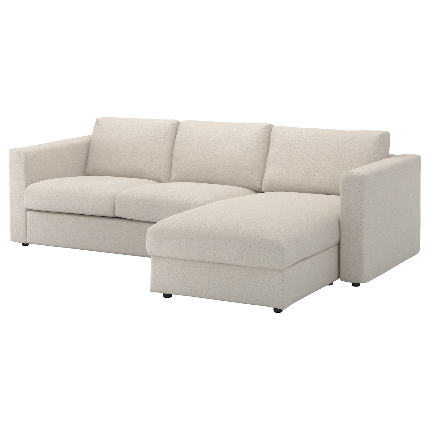 VIMLE 3-seat sofa with chaise longue