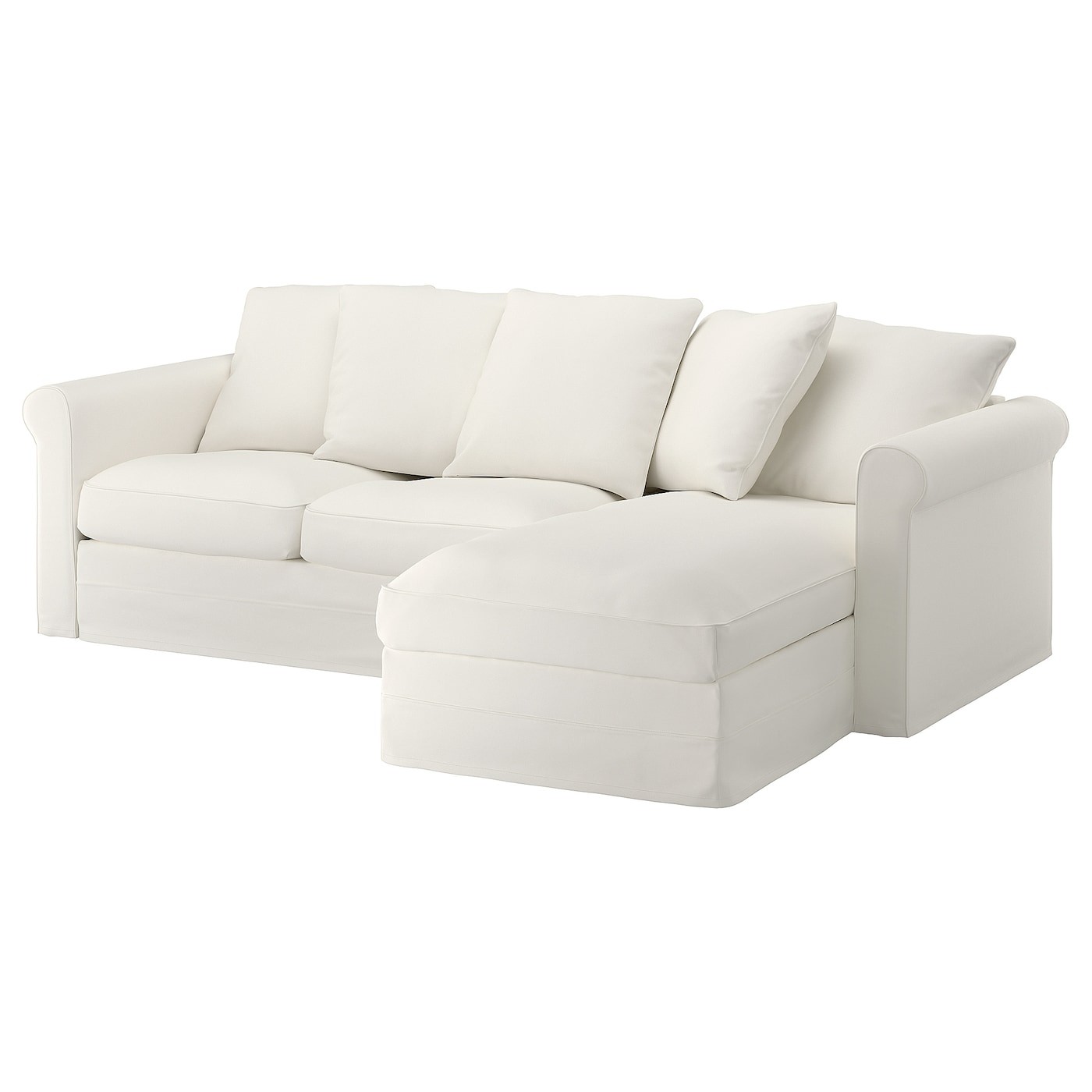 GRÖNLID 3-seat sofa with chaise longue