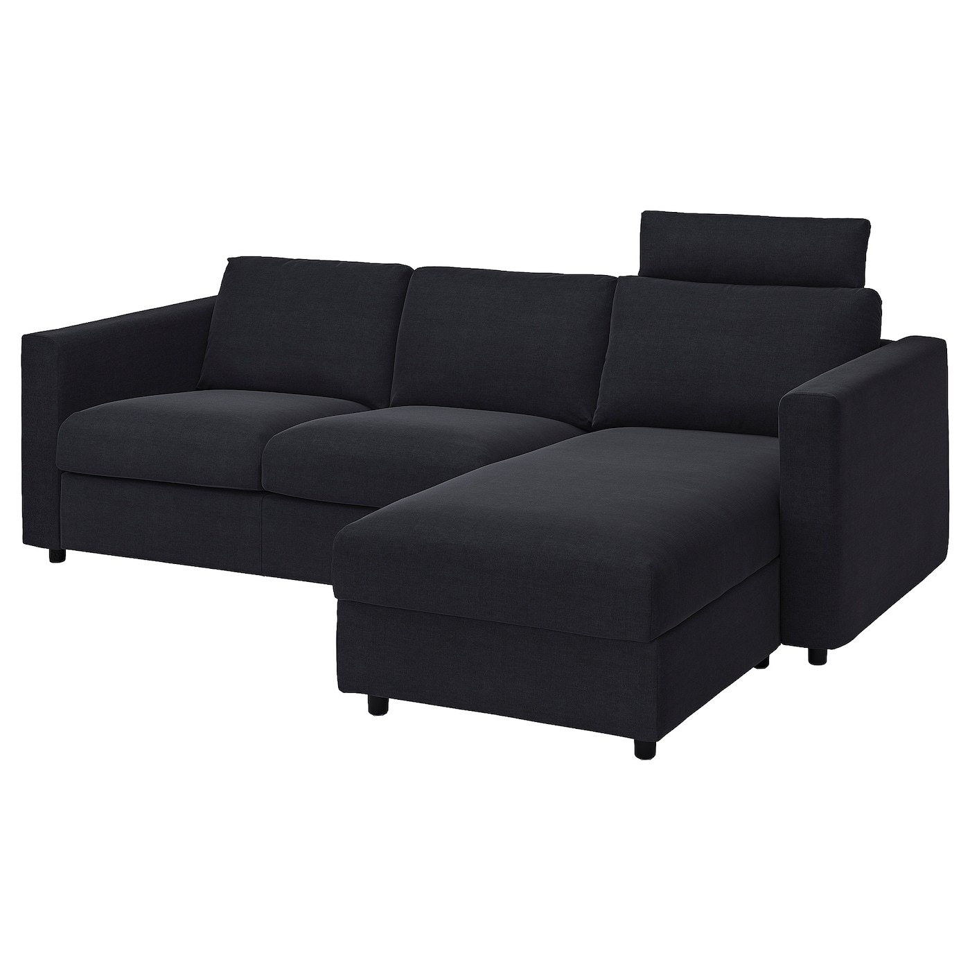 VIMLE 3-seat sofa with chaise longue