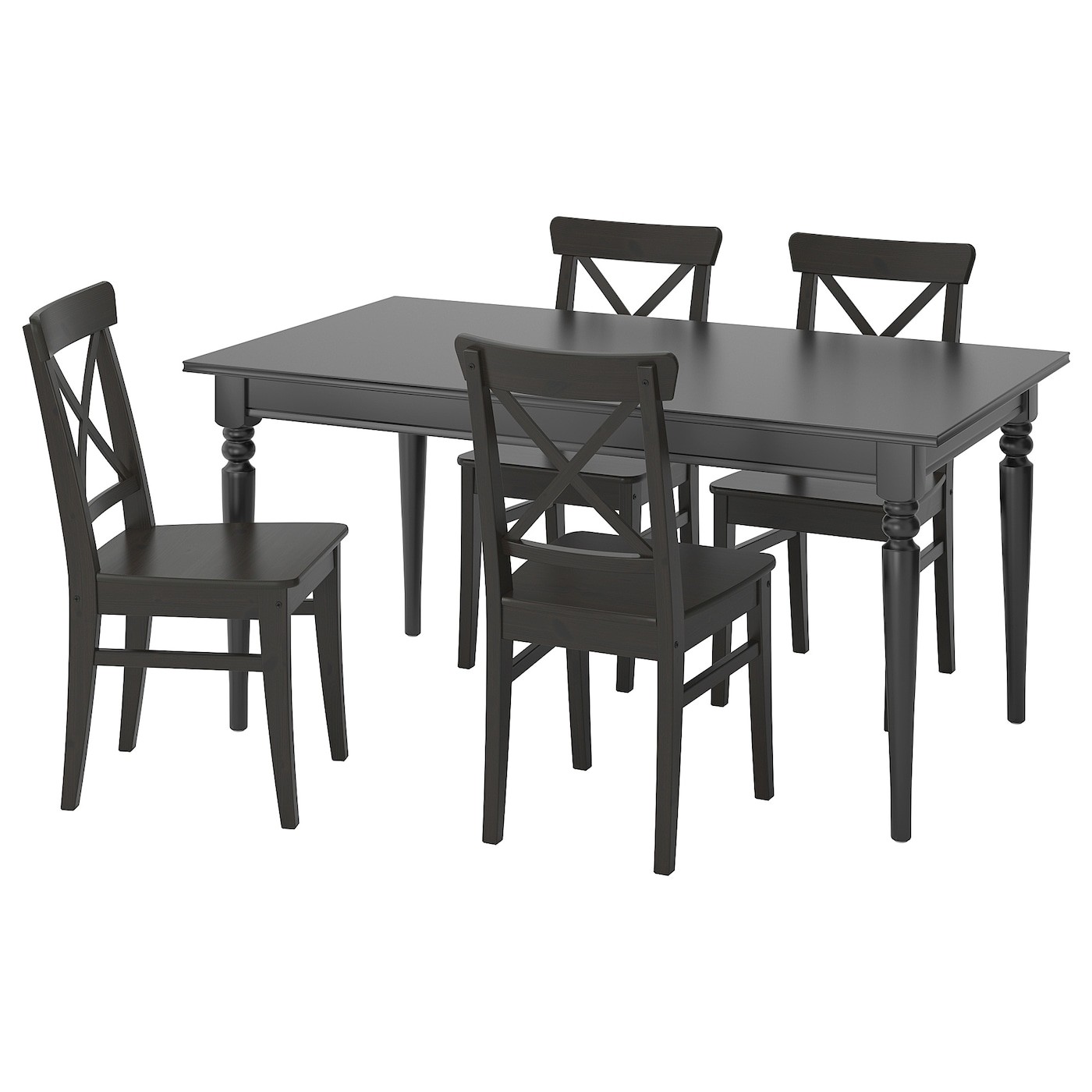 INGATORP / INGOLF Table and 4 chairs