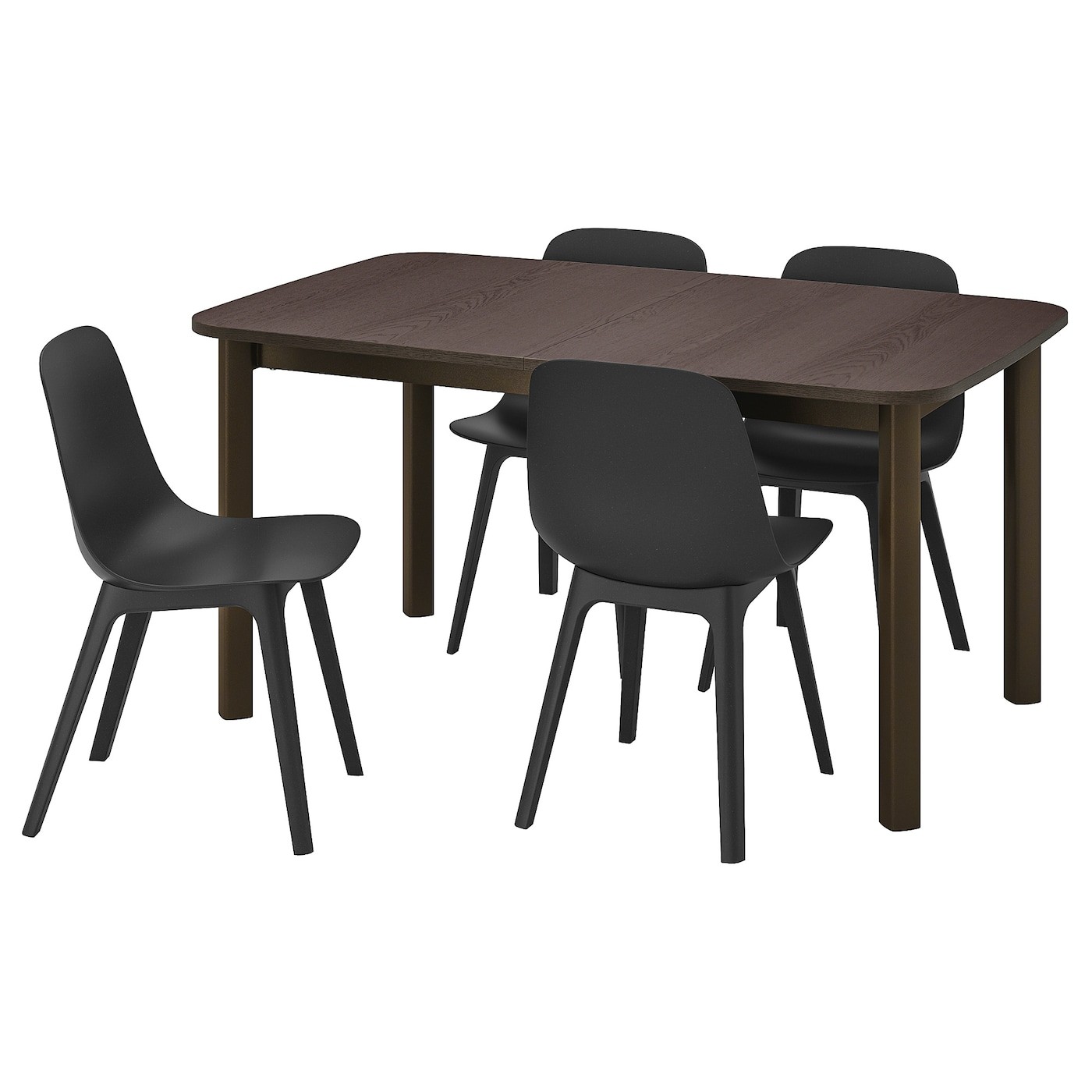 STRANDTORP / ODGER Table and 4 chairs