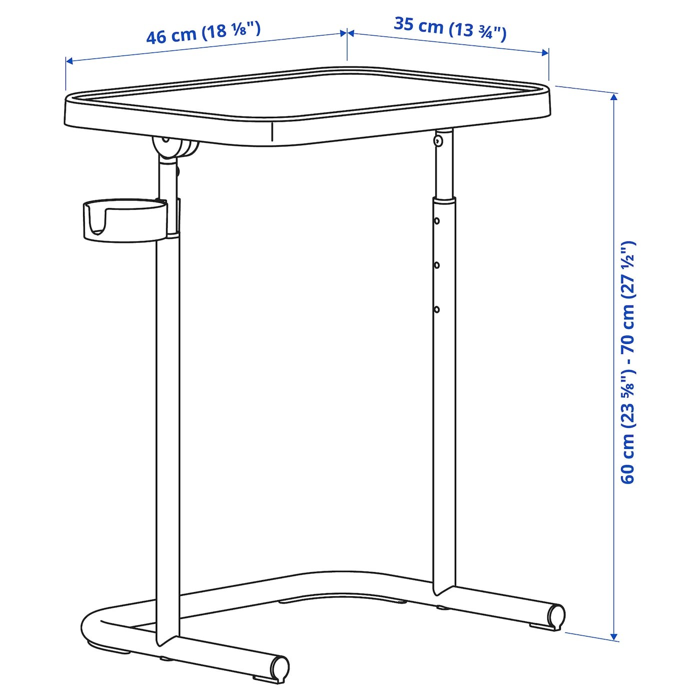 BJÖRKÅSEN Laptop stand