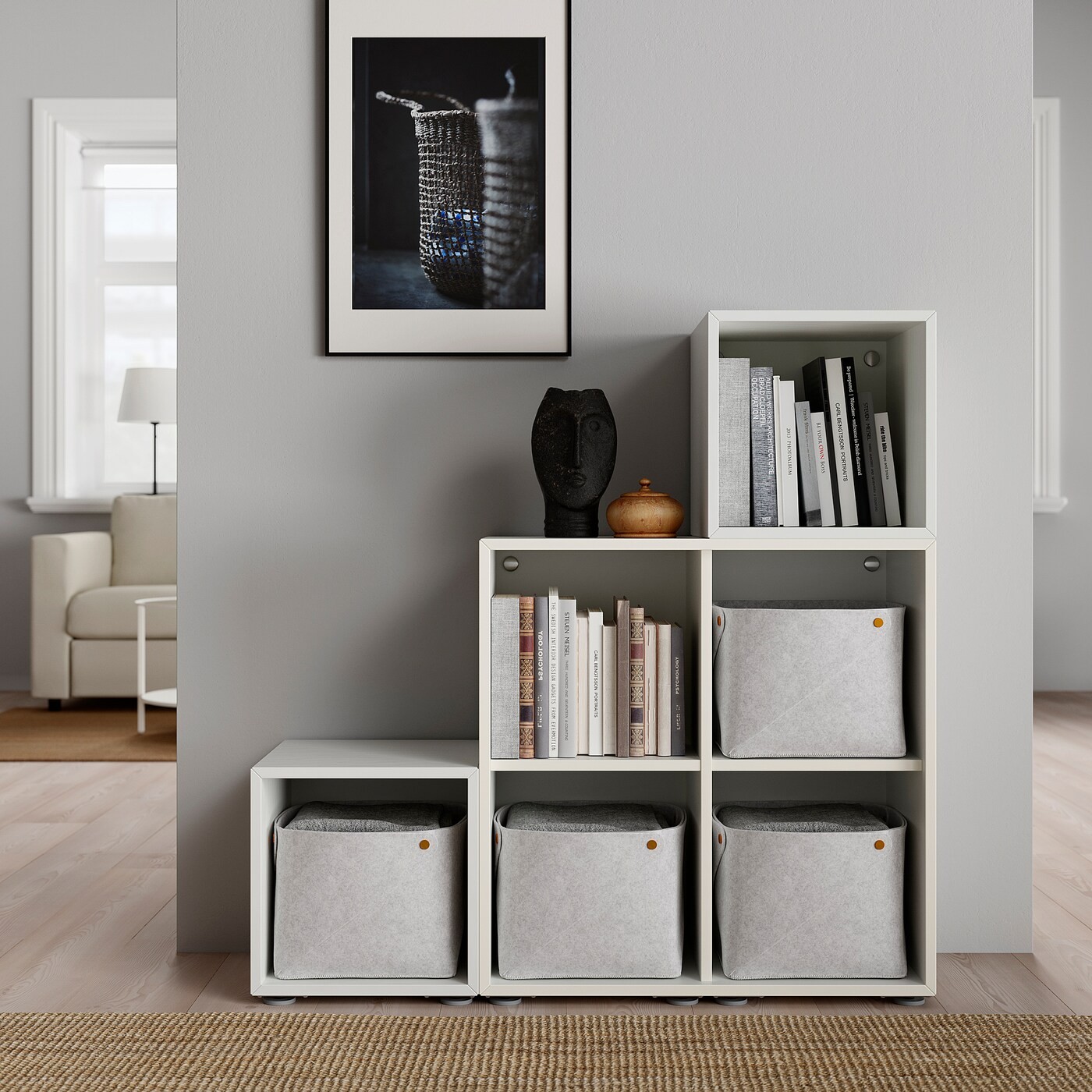 EKET Cabinet combination with feet