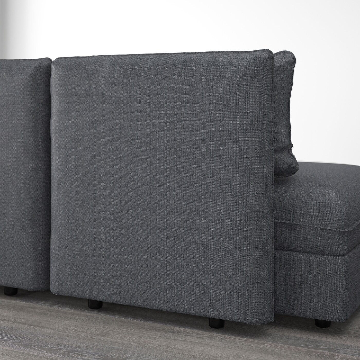 VALLENTUNA Sofa-bed module with backrests