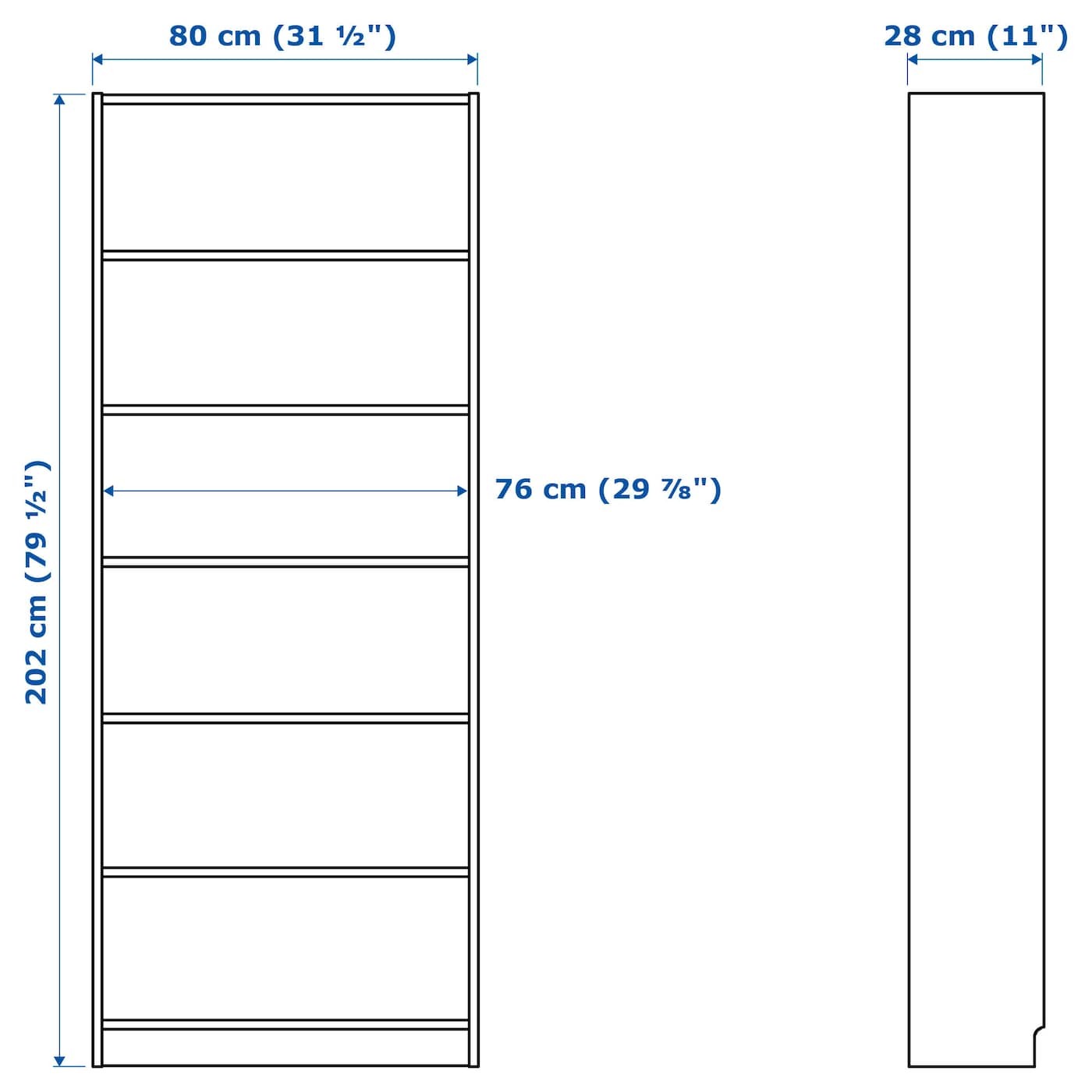 BILLY Bookcase