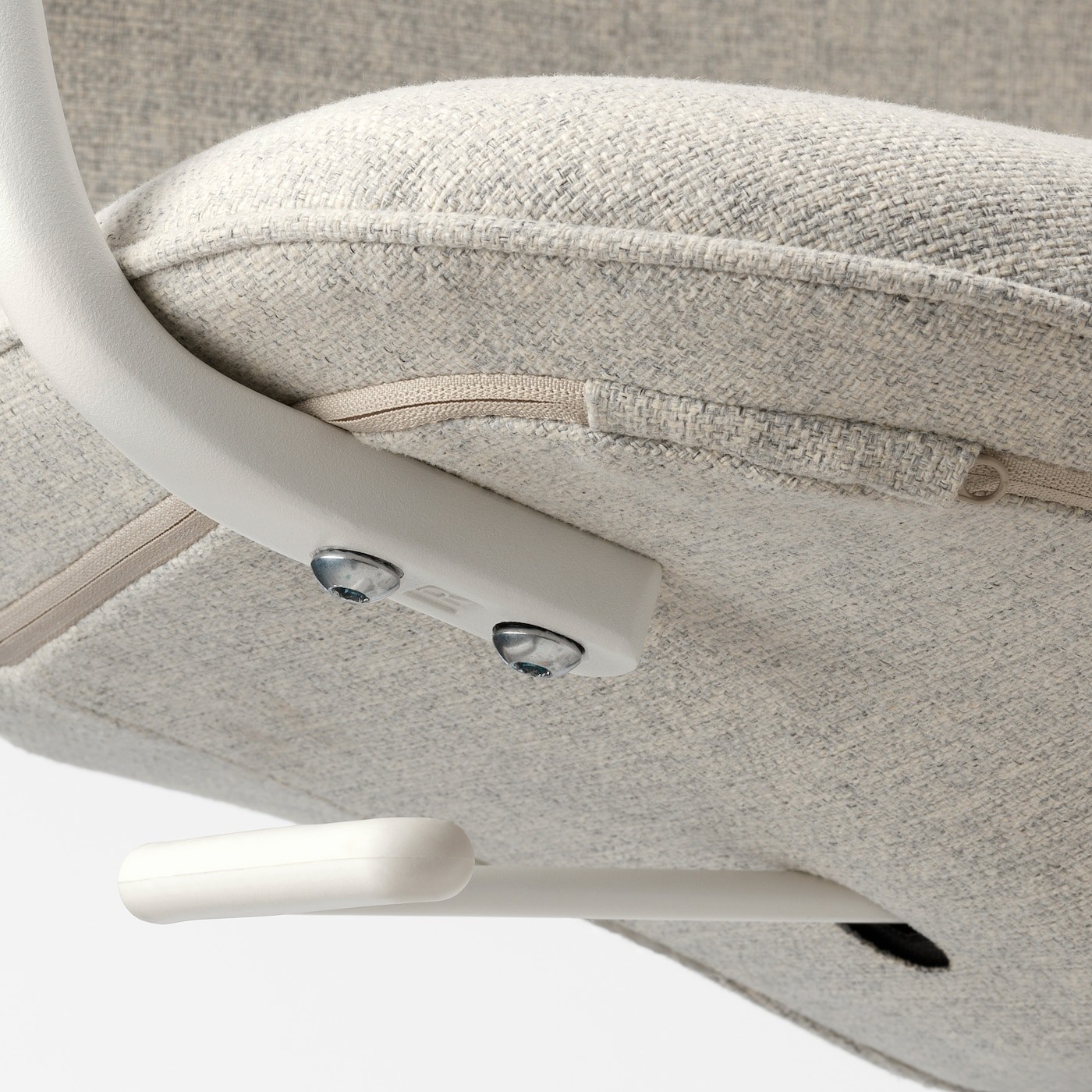 LÅNGFJÄLL Office chair with armrests