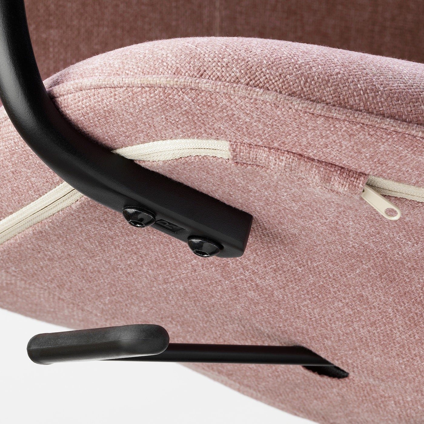 LÅNGFJÄLL Office chair with armrests