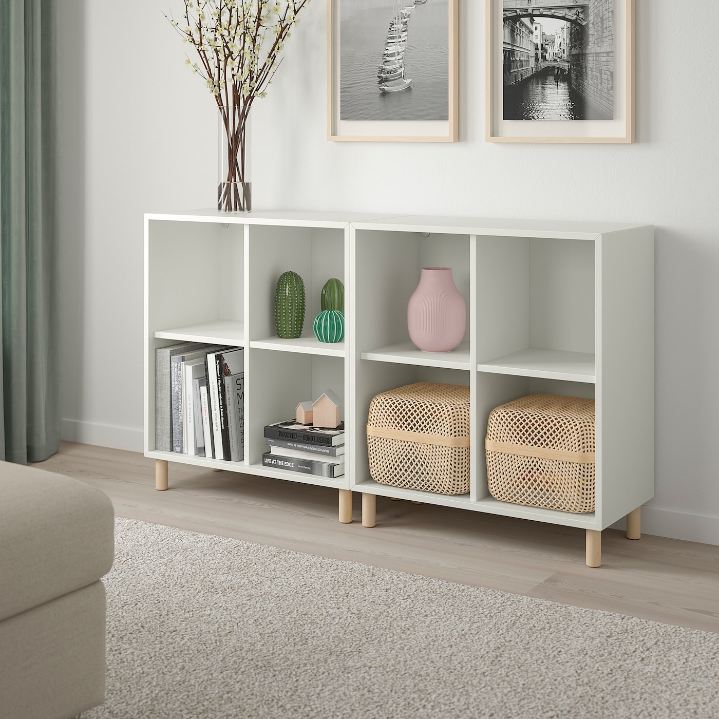 EKET Cabinet combination with legs