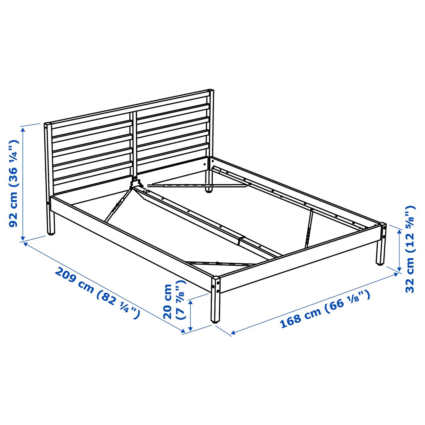 TARVA Bed frame