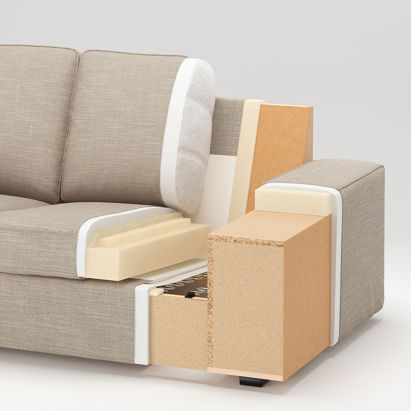 KIVIK Three-seat sofa