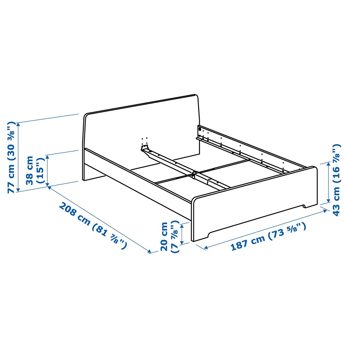 ASKVOLL Bed frame