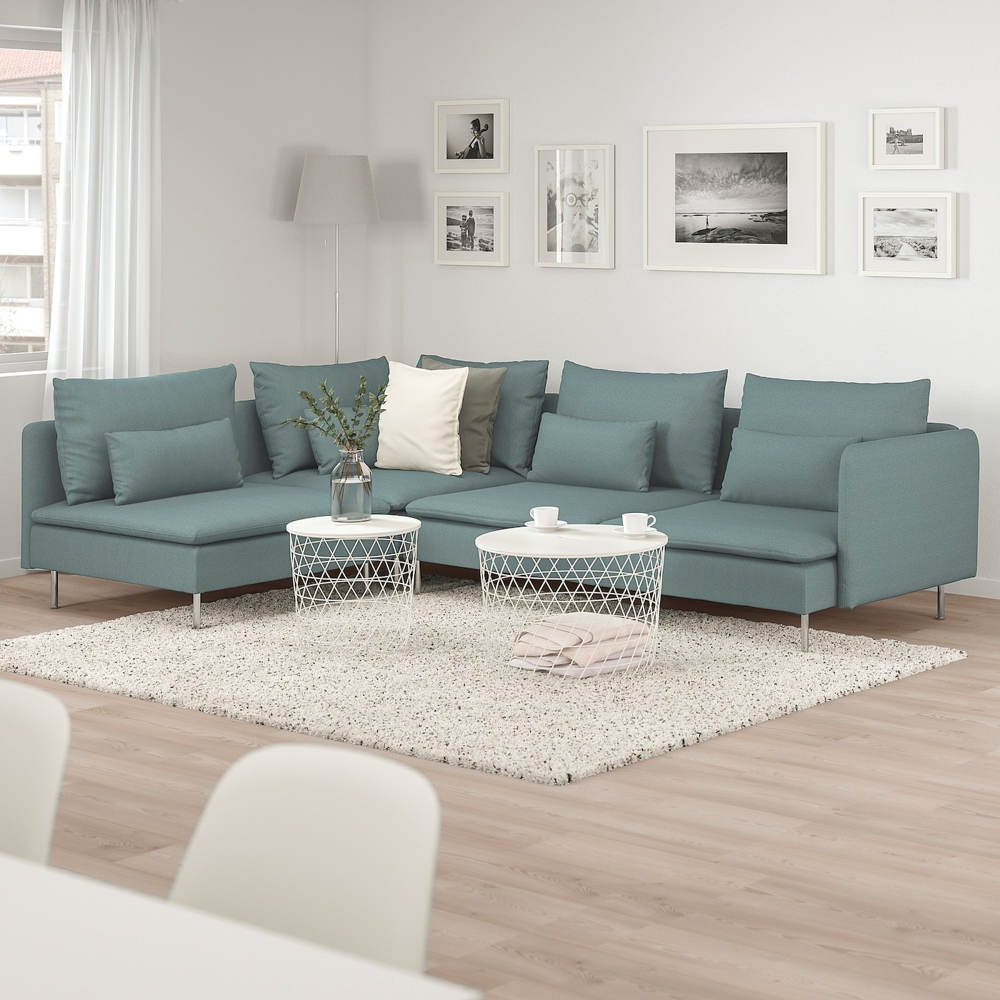 SÖDERHAMN Corner sofa, 4-seat