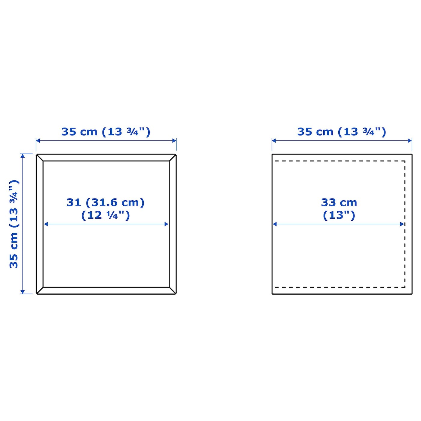 EKET Wall-mounted shelving unit