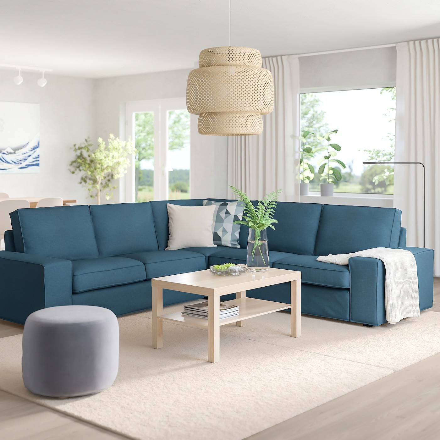 KIVIK Corner sofa, 4-seat