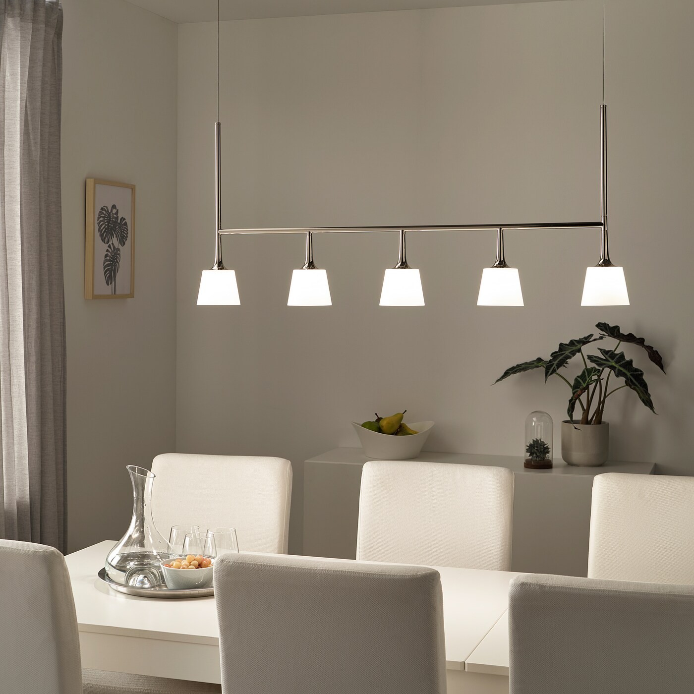 TYBBLE LED pendant lamp with 5 lamps