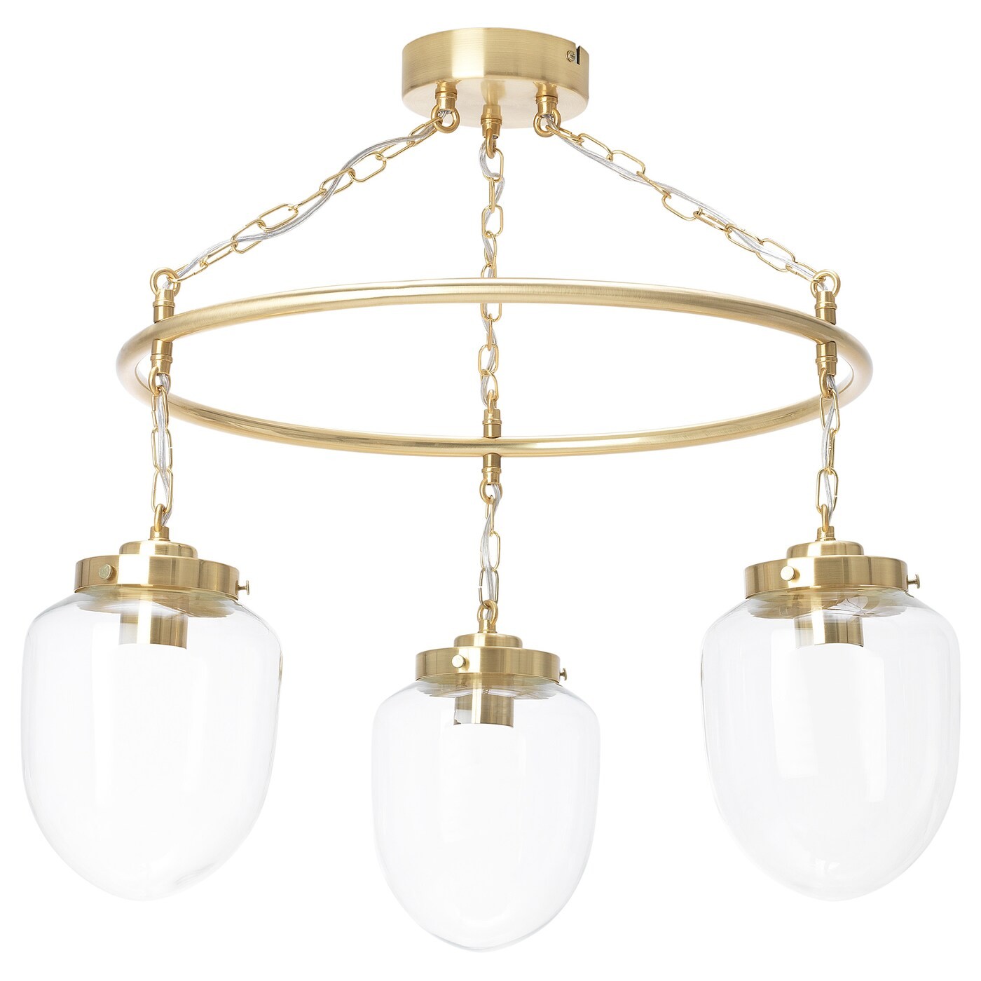 ÅTERSKEN Pendant lamp with 3 lamps