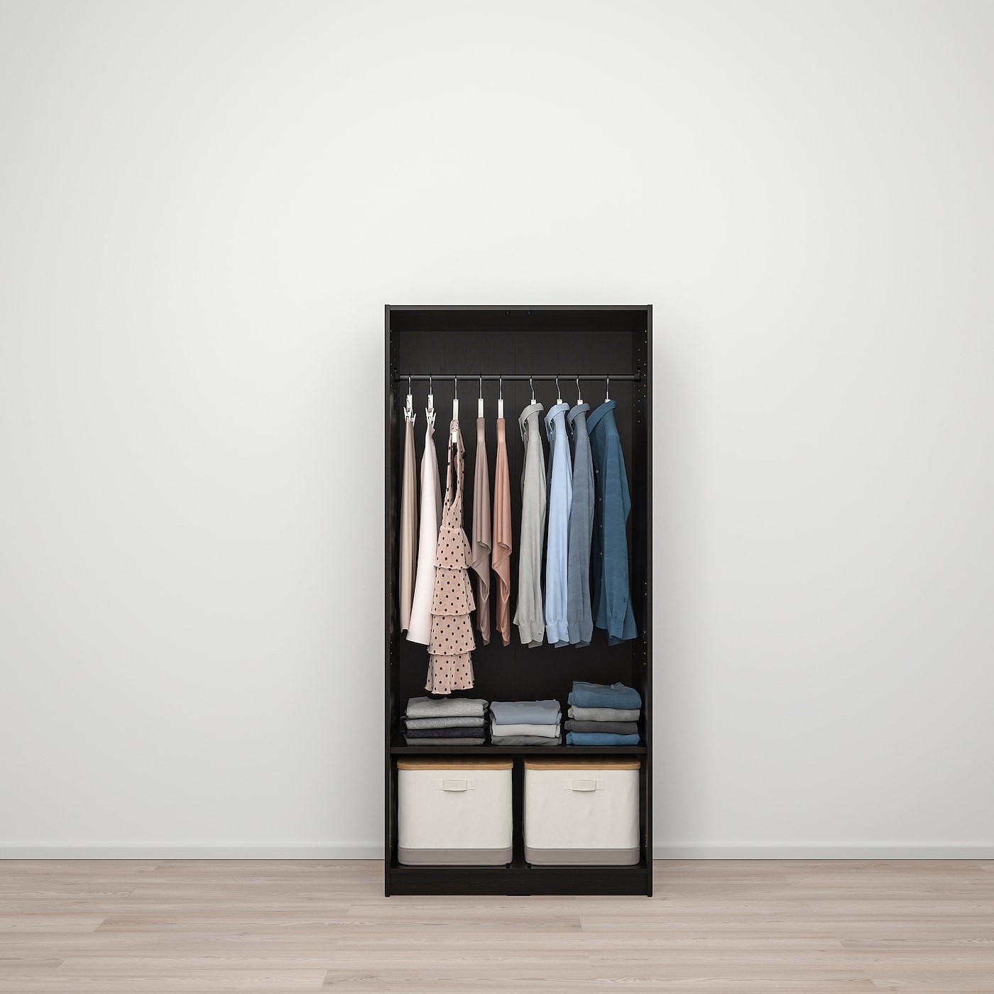 RAKKESTAD Wardrobe with 2 doors