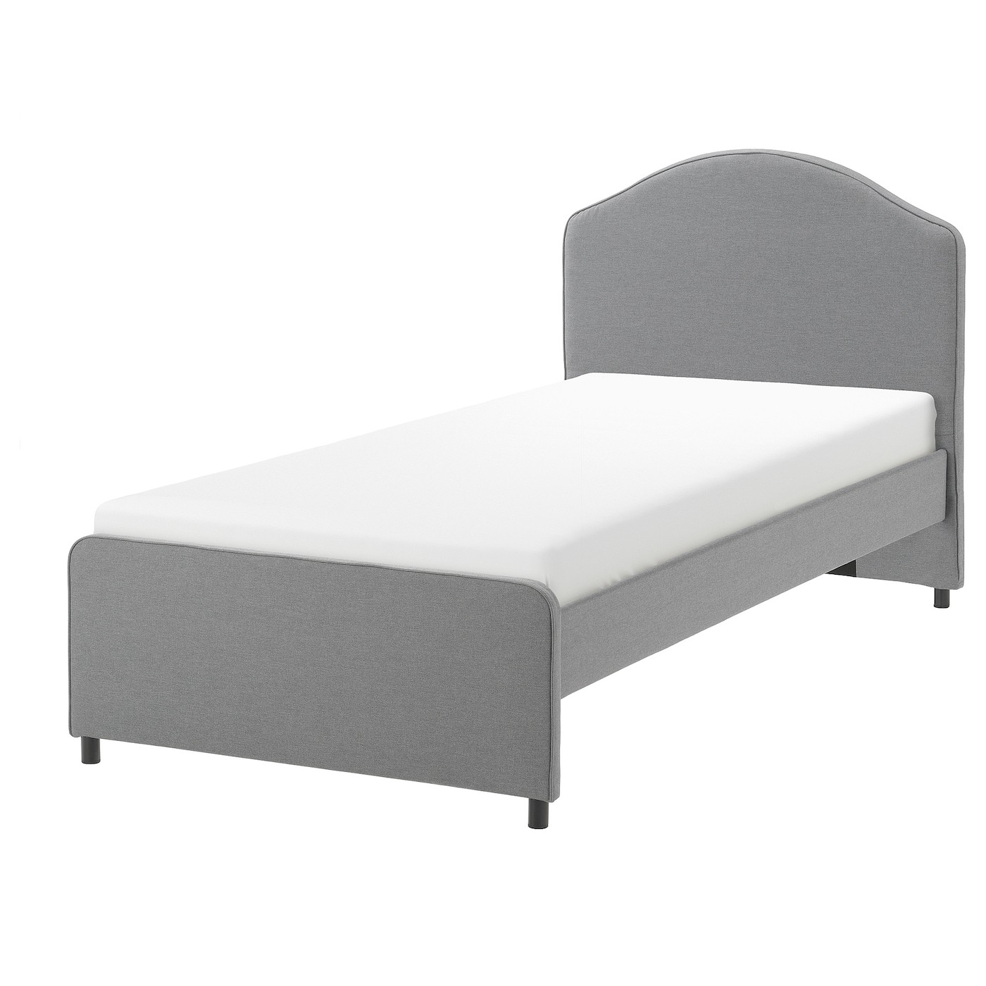 HAUGA Upholstered bed frame