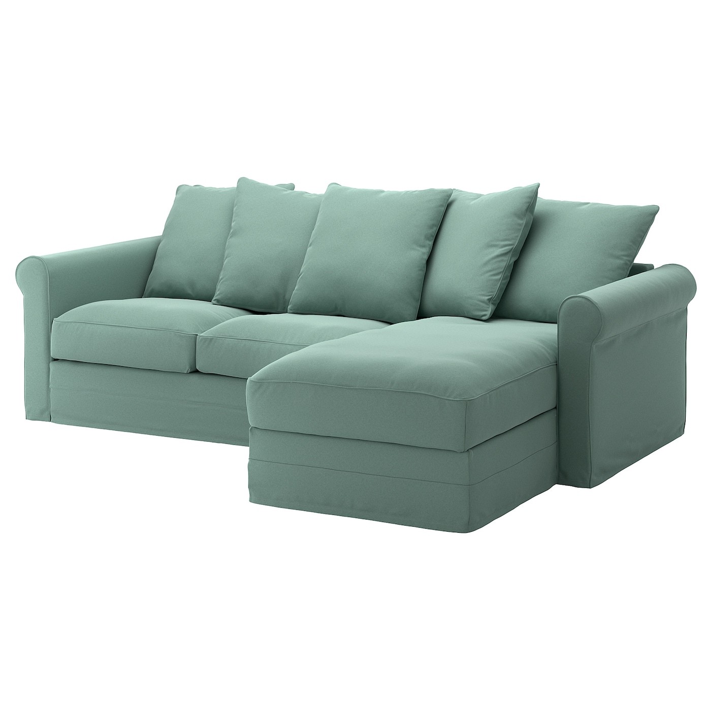 GRÖNLID 3-seat sofa with chaise longue