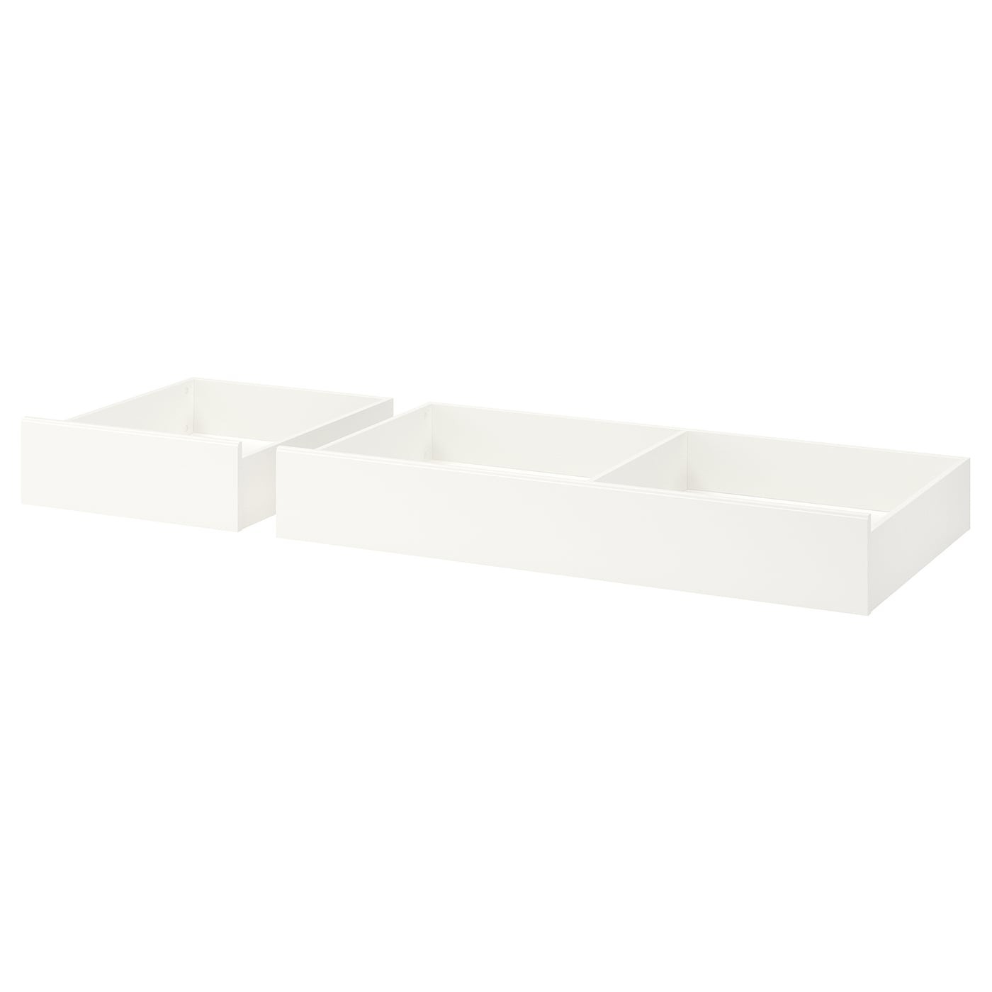 SONGESAND Bed storage box, set of 2