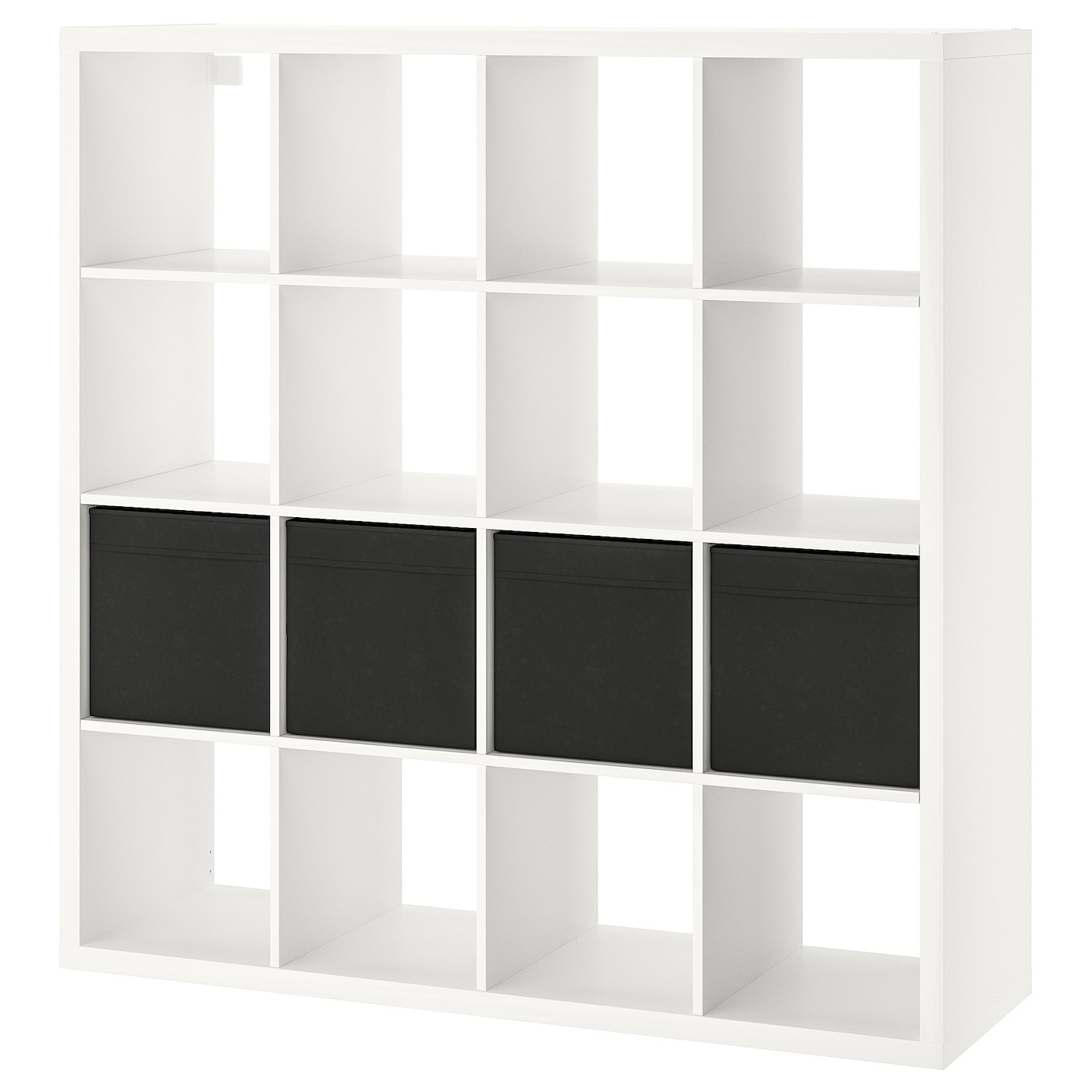 KALLAX Shelving unit with 4 inserts