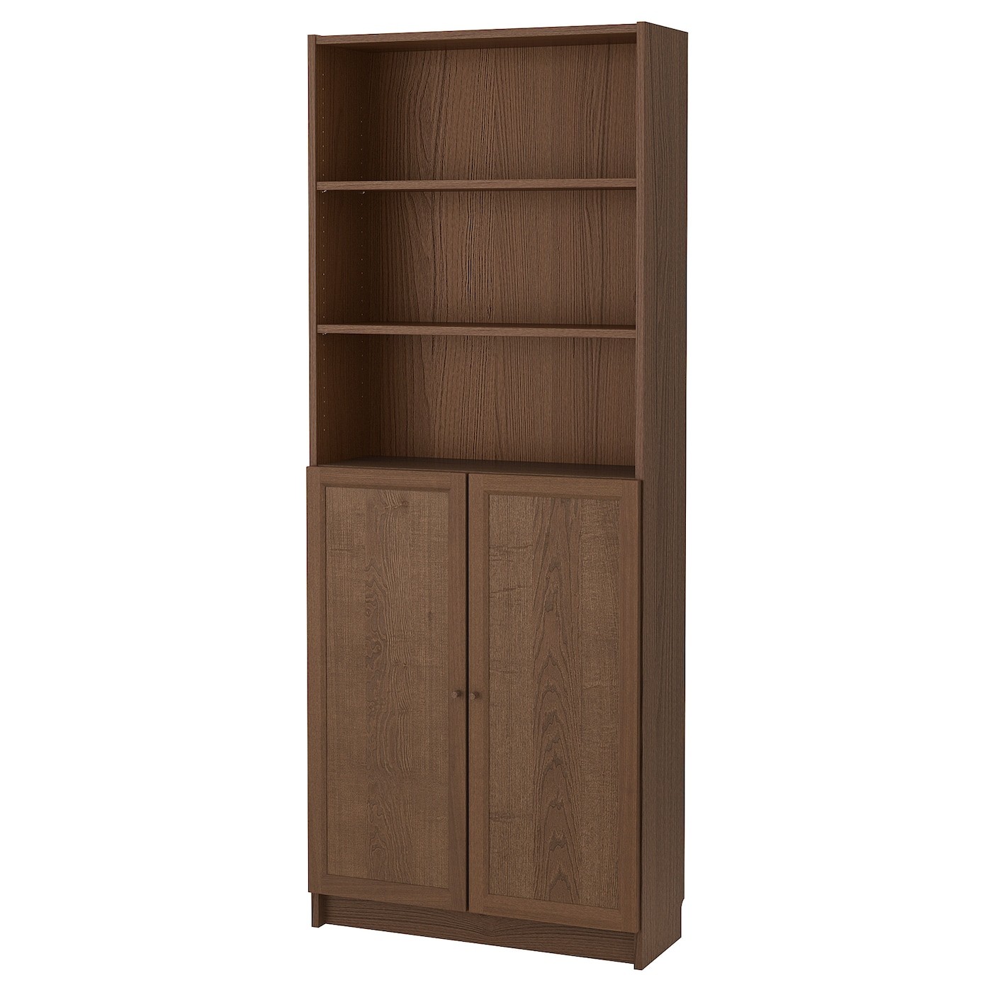 BILLY / OXBERG Bookcase with doors