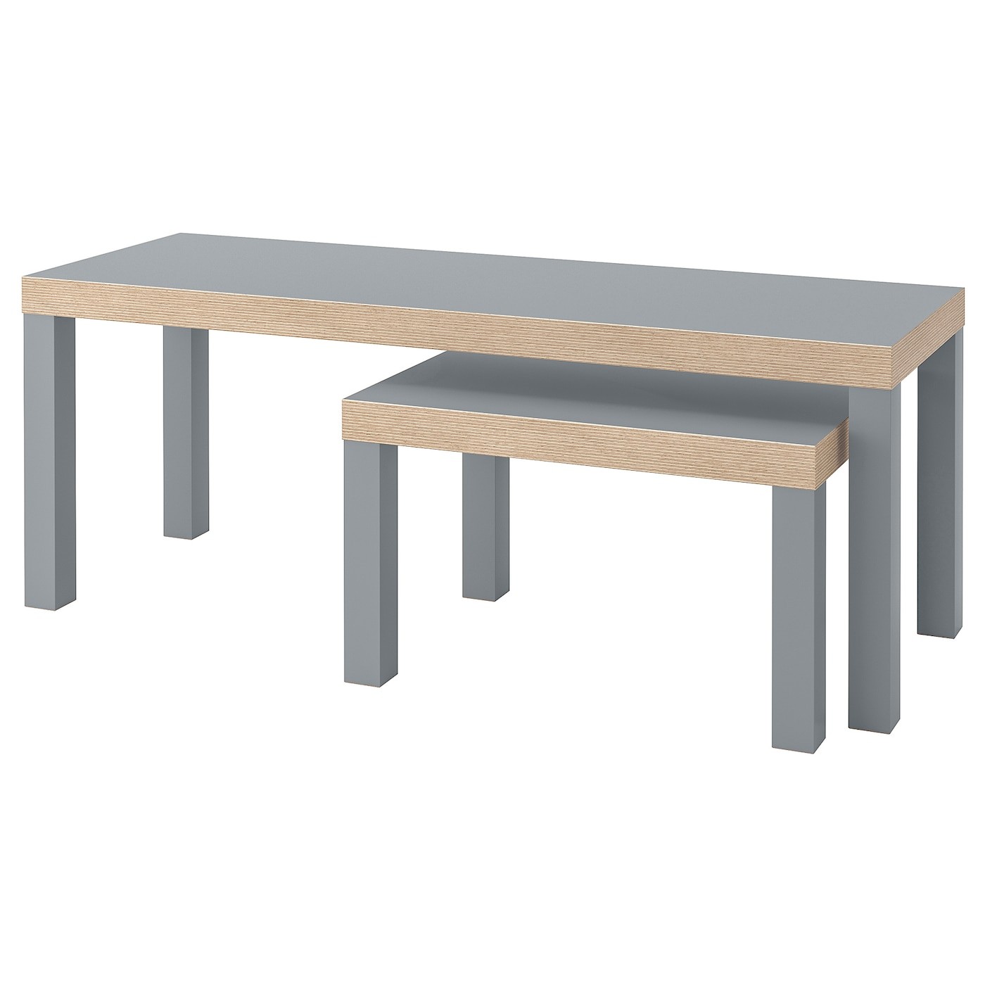 LACK Nest of tables, set of 2