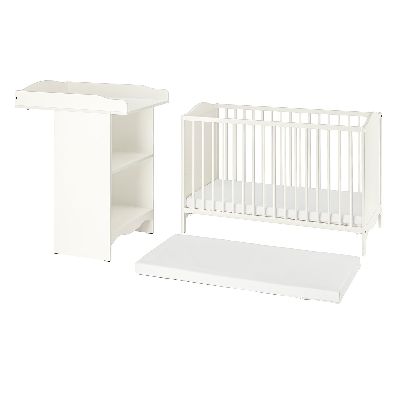 SMÅGÖRA 3-piece baby furniture set