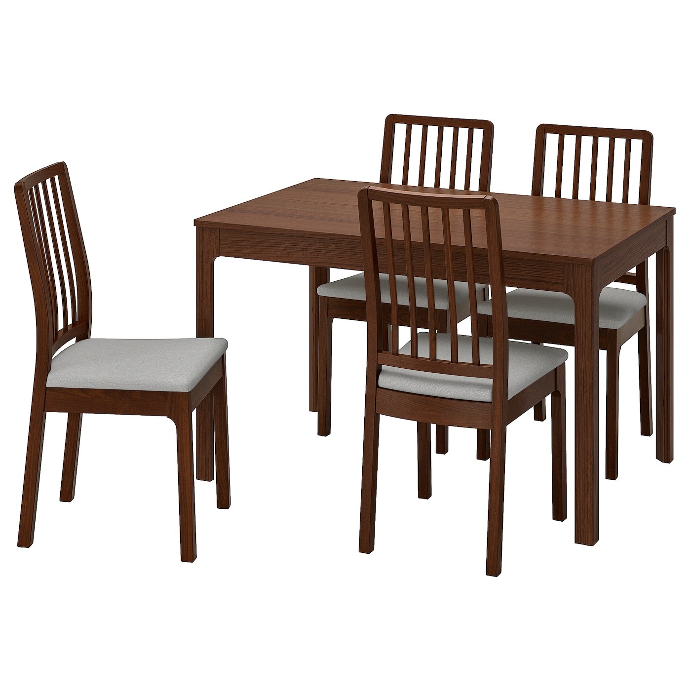 EKEDALEN / BERGMUND Table and 4 chairs